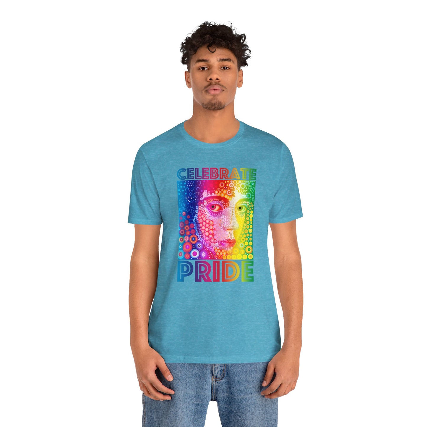 Celebrate Pride Unisex Jersey Short Sleeve Tee