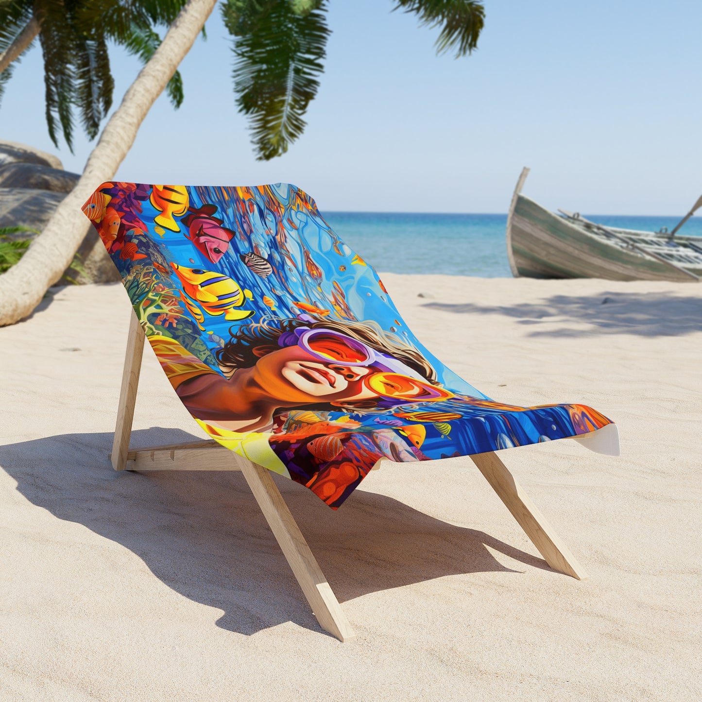 Undersea Odyssey Beach Towel