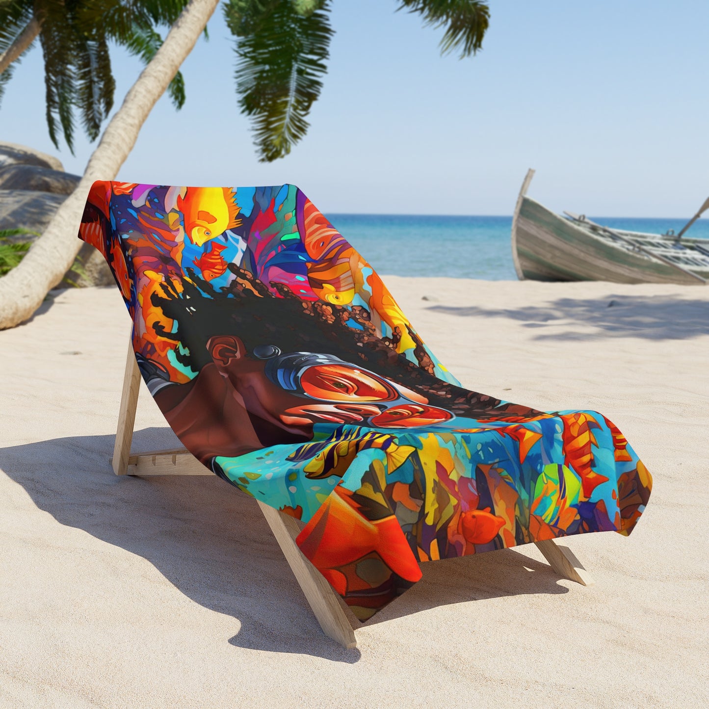 Wonderland Beach Towel