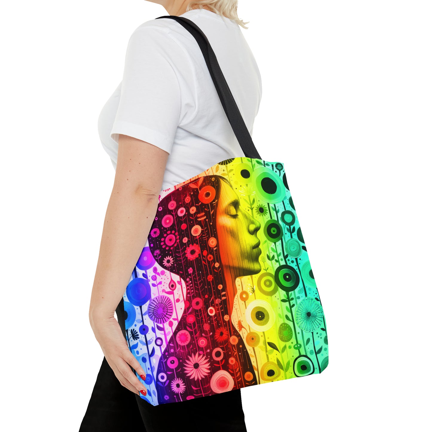 Rainbow dreamer Tote Bag in 3 sizes