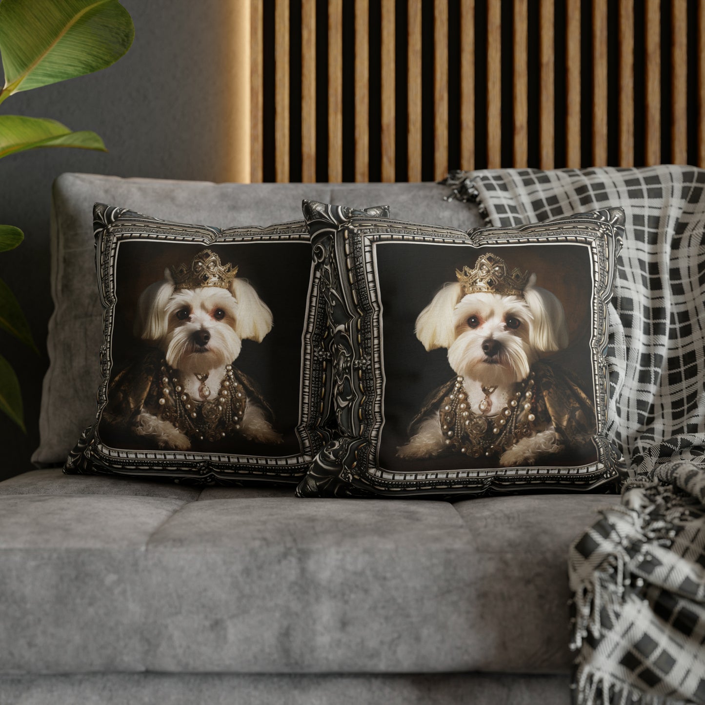Spun Polyester Square Pillow Case