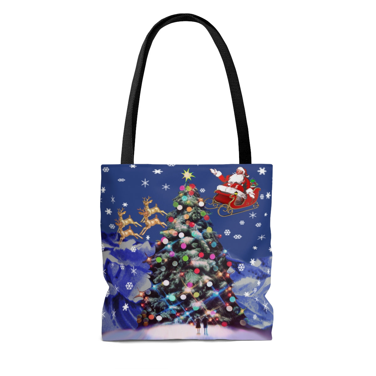 Vintage Christmas tree Tote Bag