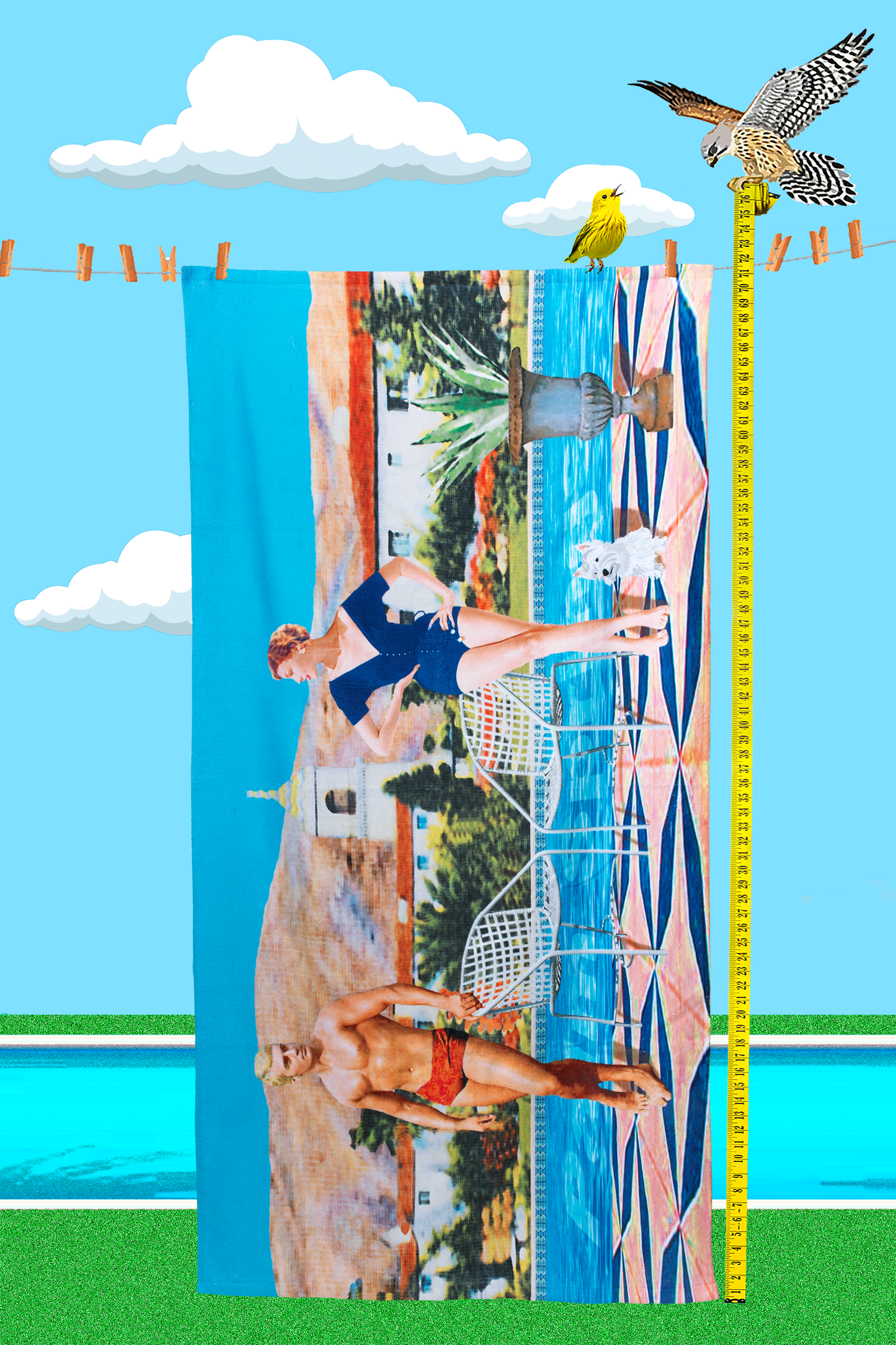 Kathy 2.0 Beach Towel