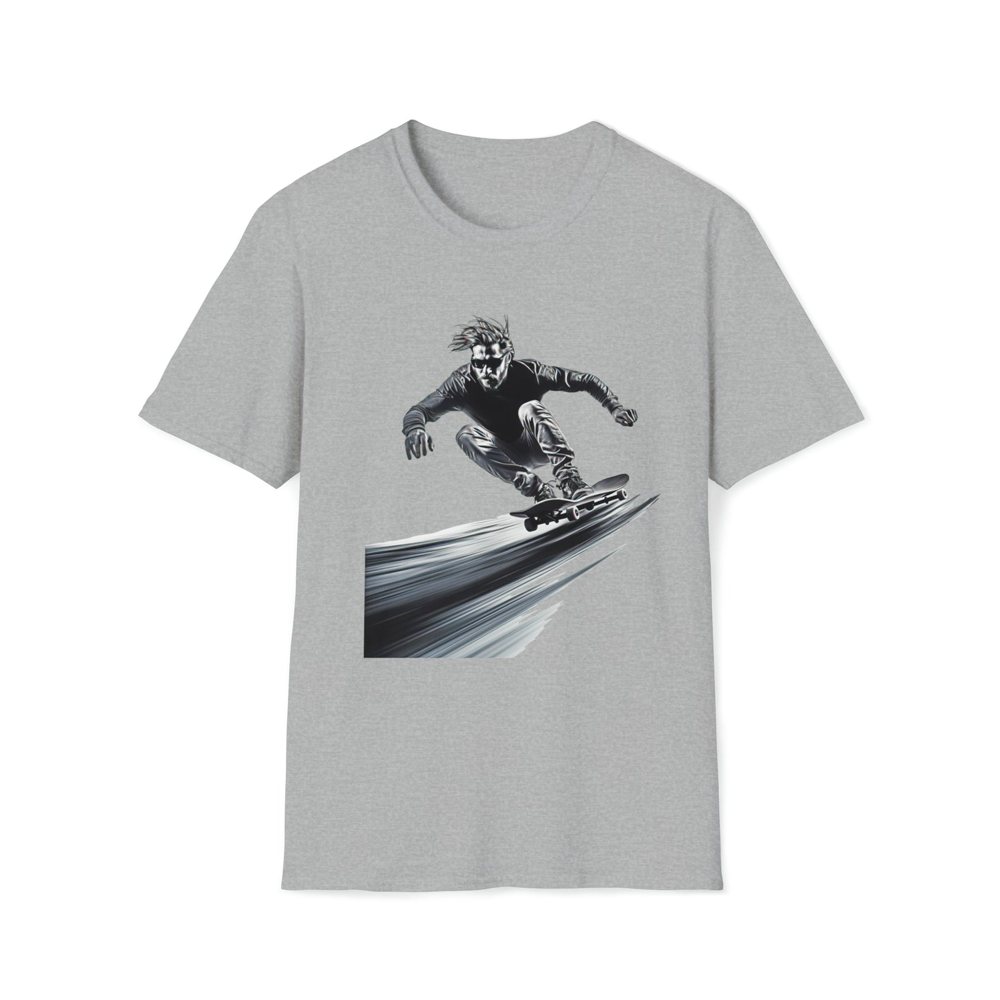 Skateboarder Unisex Softstyle T-Shirt