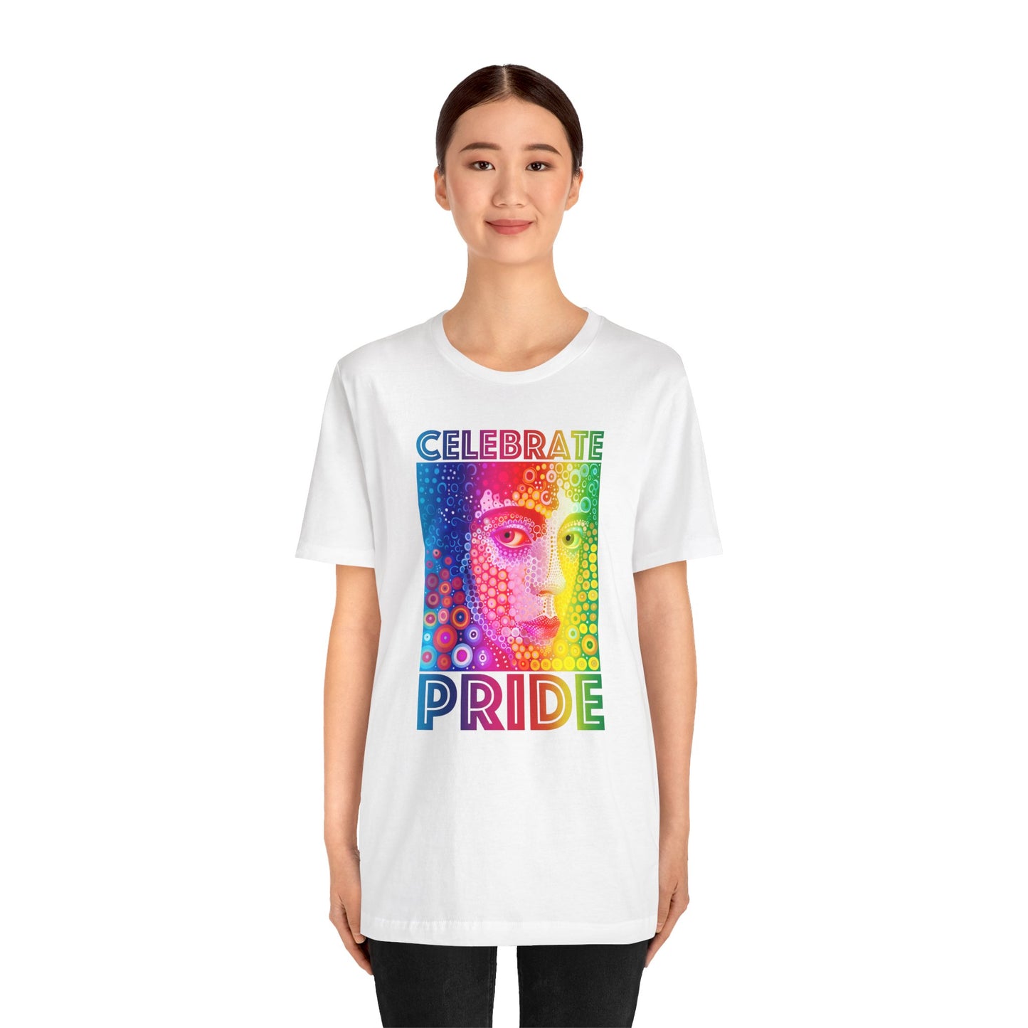 Celebrate Pride Unisex Jersey Short Sleeve Tee