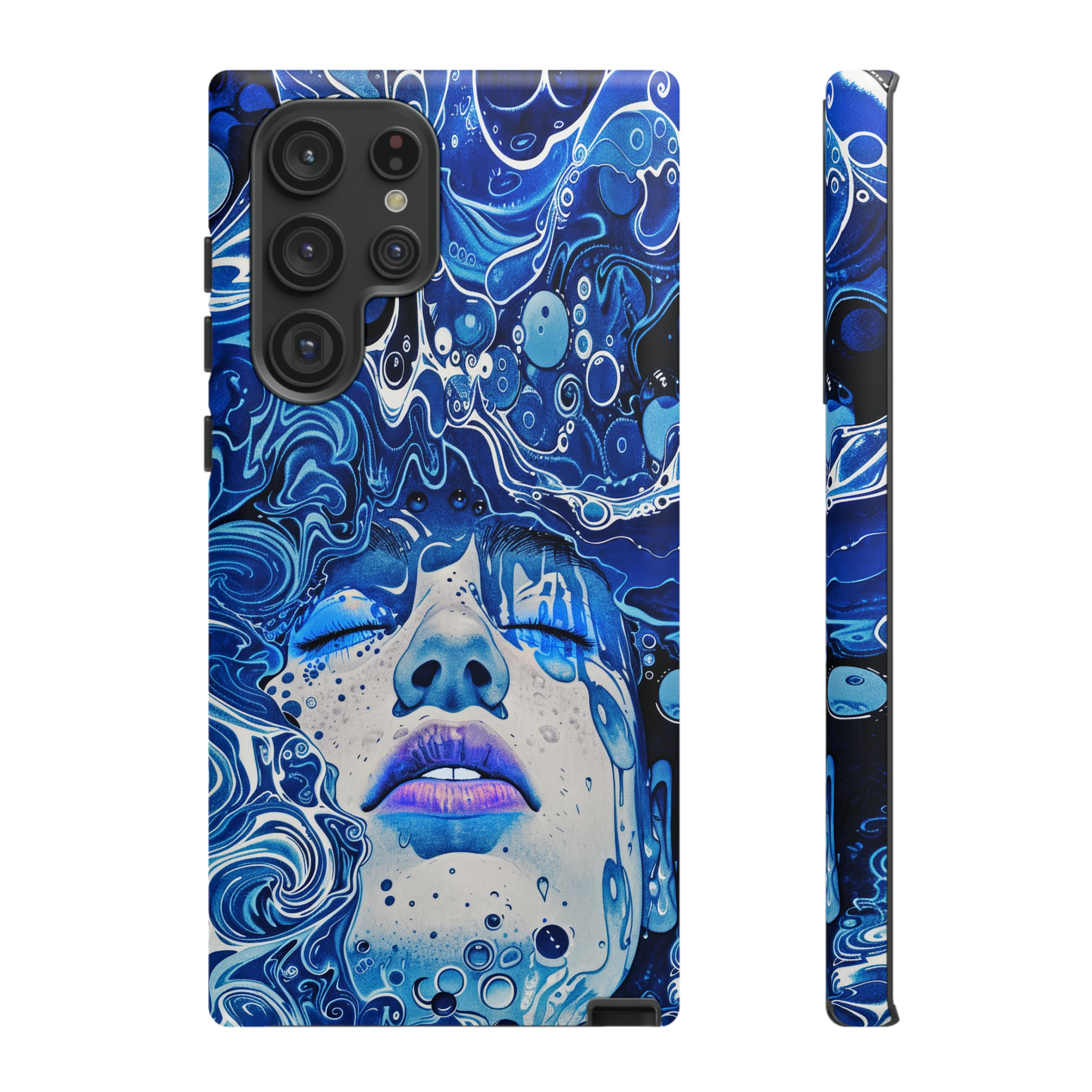 Phone Case, underwater design, Artistic design, Tough Case, Colorful whimsical water fantasy design, iPhone 15, 14, 13, 12, 11, Samsung, Pixel