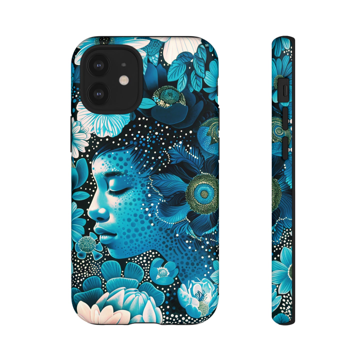 Girl in blue Tough Cases