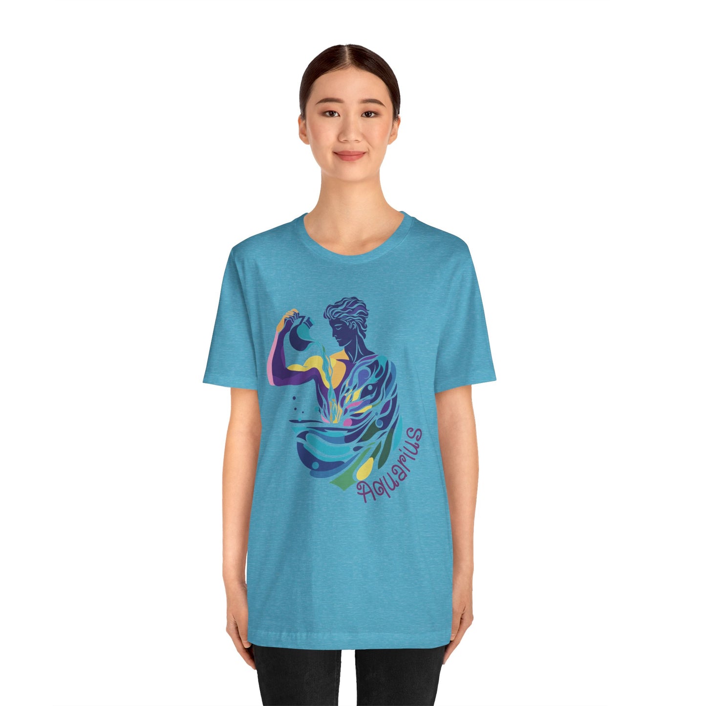 Aquarius Unisex Jersey Short Sleeve Tee