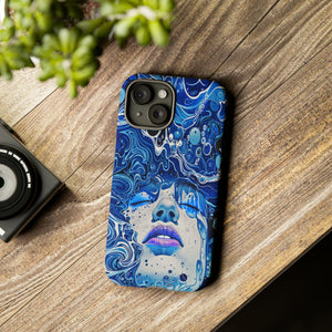 Phone Case, underwater design, Artistic design, Tough Case, Colorful whimsical water fantasy design, iPhone 15, 14, 13, 12, 11, Samsung, Pixel