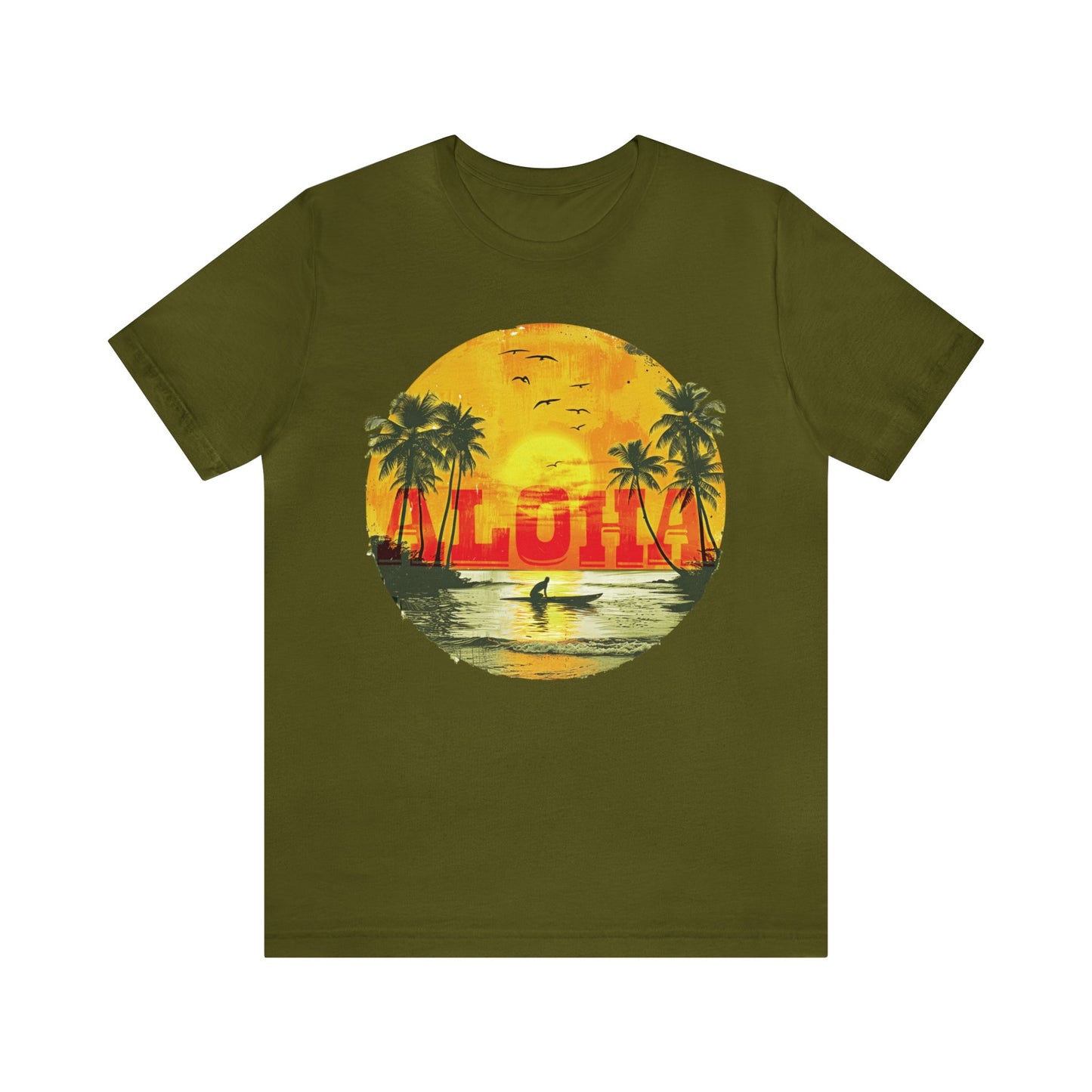Aloha sunset Unisex Jersey Short Sleeve Tee
