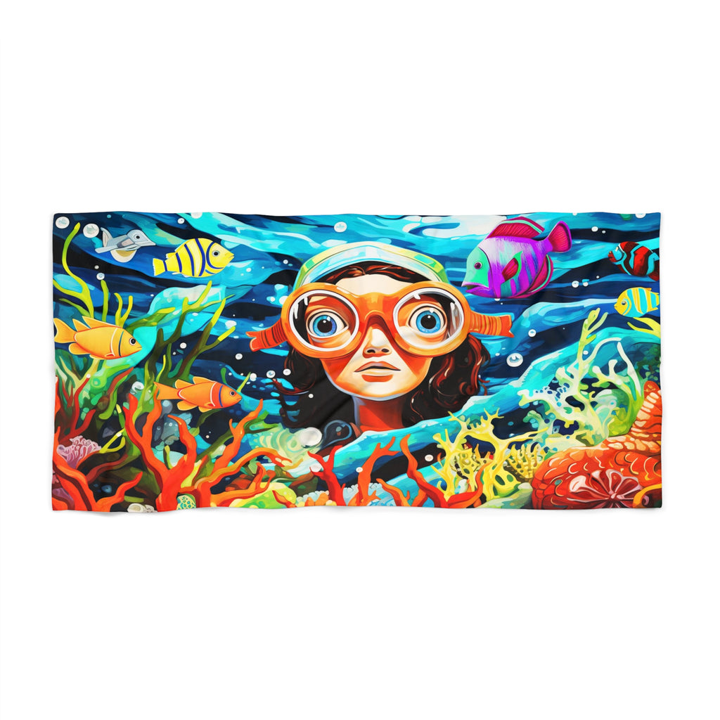 Undersea Wonderland Beach Towel