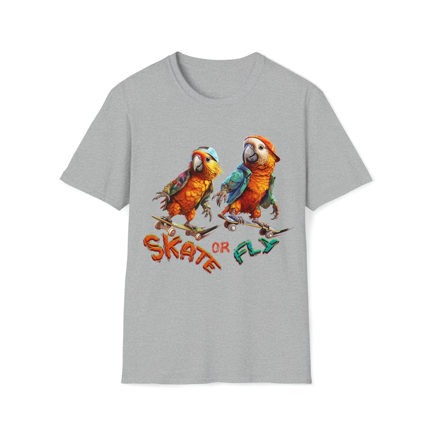 Skate or Fly Unisex Soft style T-Shirt