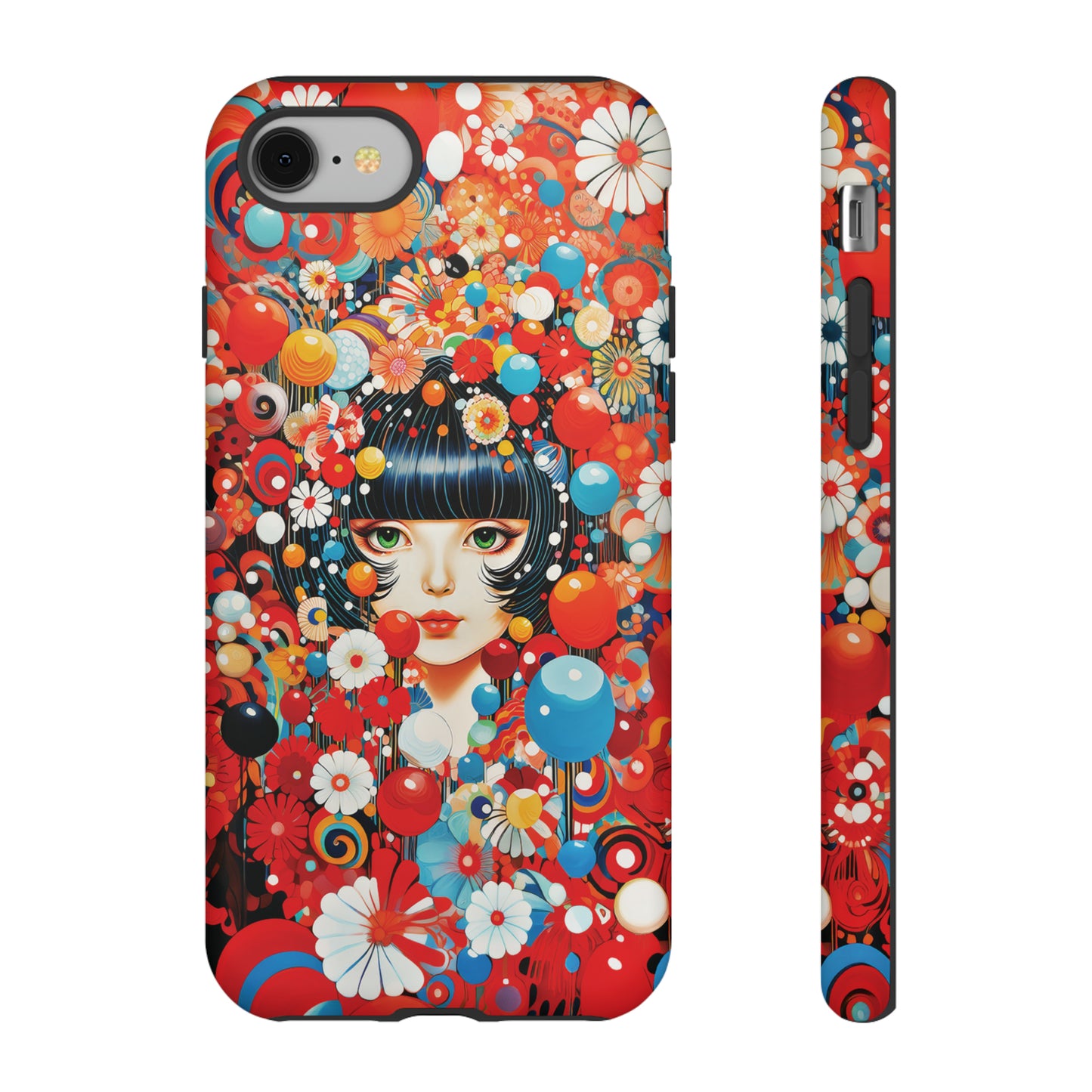 Girl in red blossoms Tough Cases