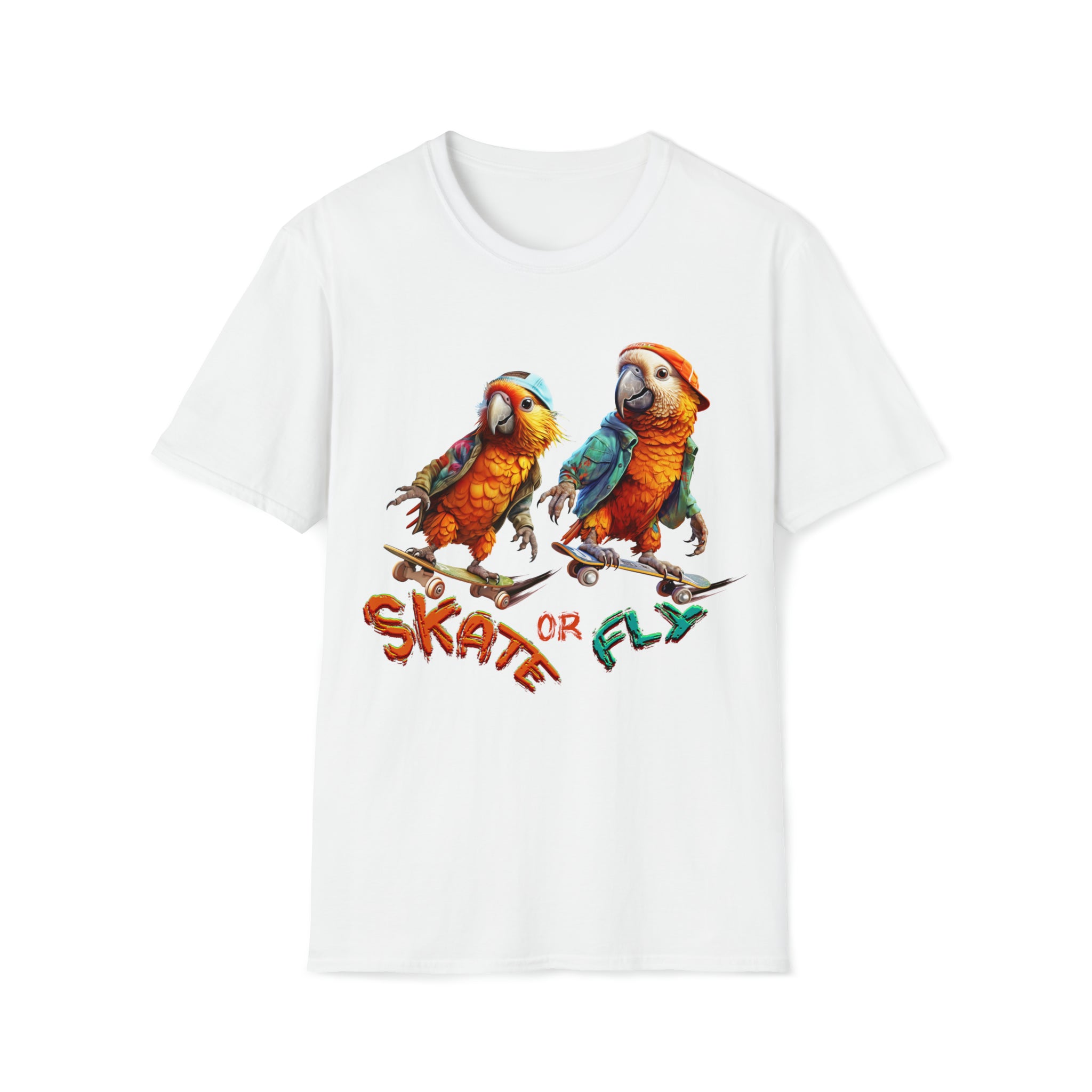 Skate or Fly Unisex Soft style T-Shirt