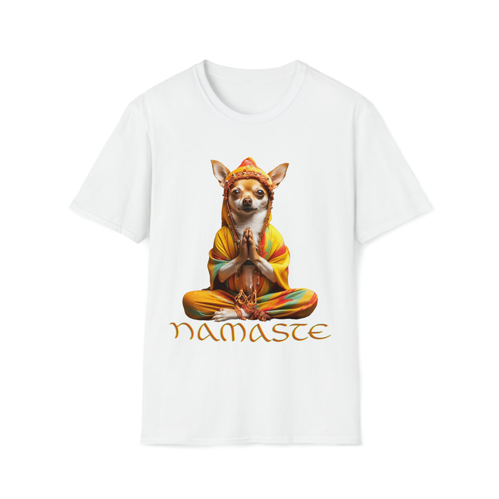 Golden Namaste Unisex Soft style T-Shirt
