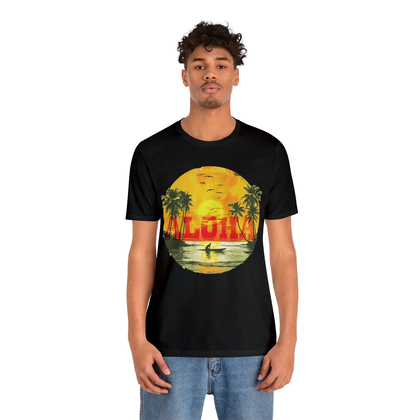 Aloha sunset Unisex Jersey Short Sleeve Tee
