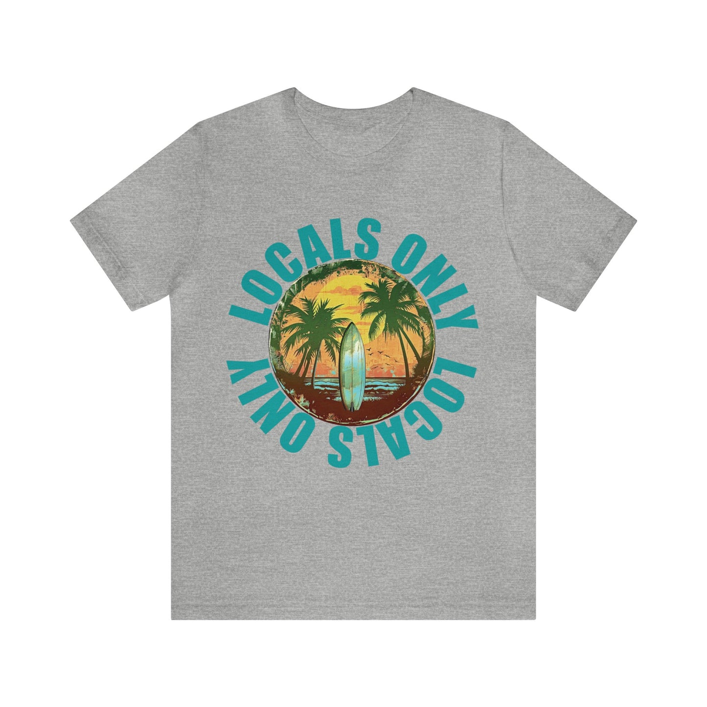 Locals Only stamp Unisex Jersey Short Sleeve Tee