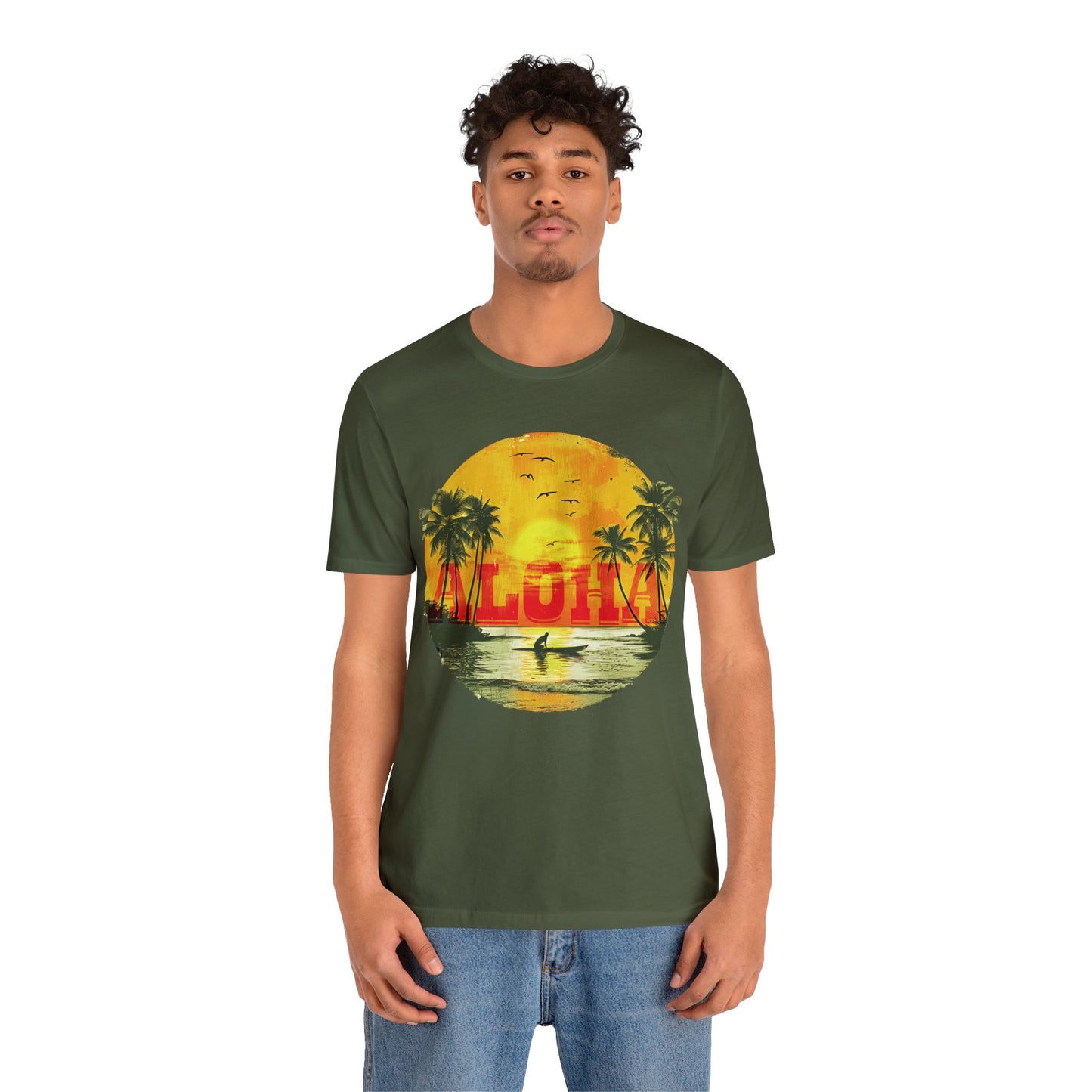 Aloha sunset Unisex Jersey Short Sleeve Tee
