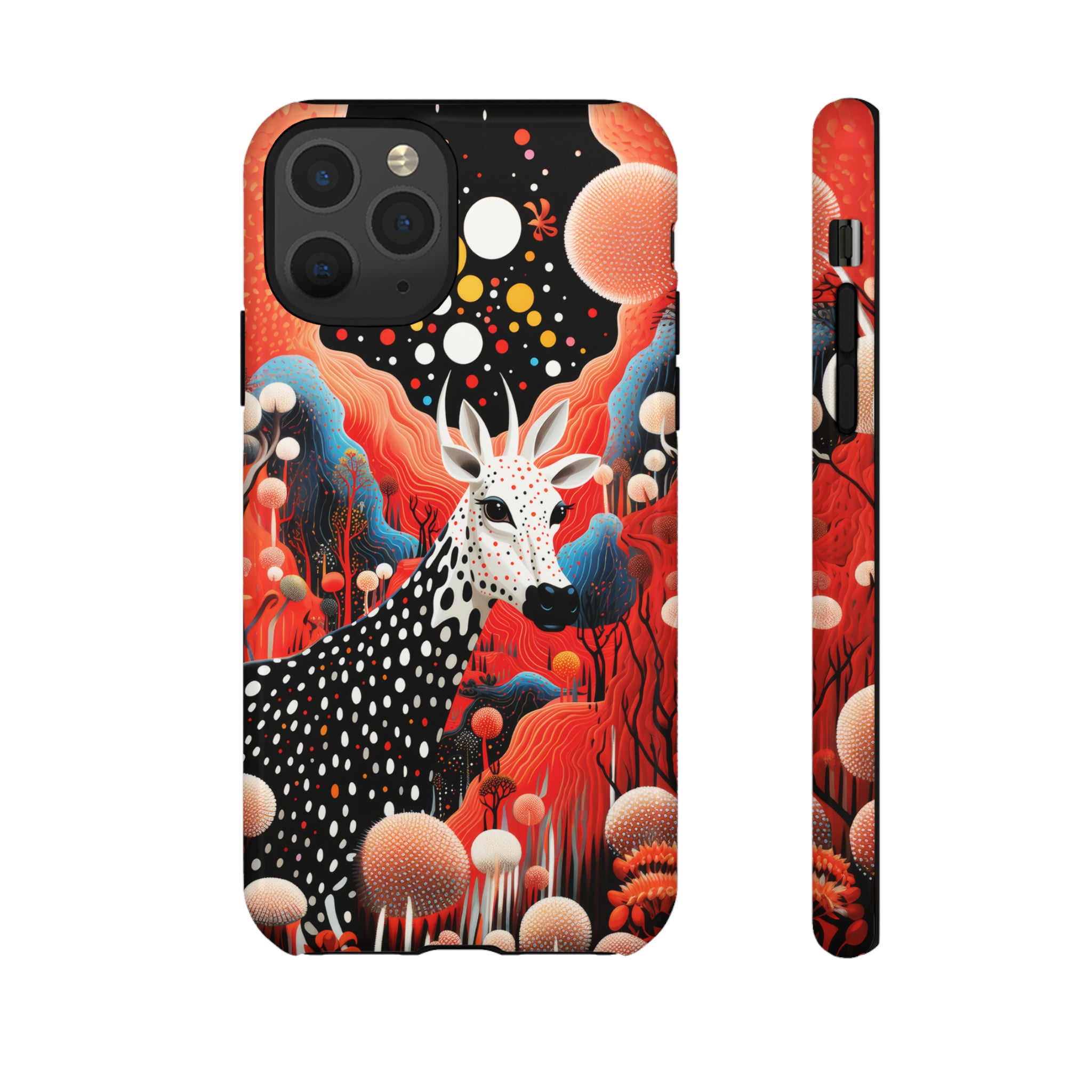 Spotted Elk in the rainbow forest Tough Cases