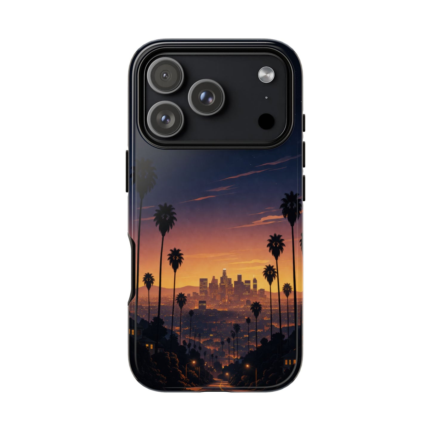 Los Angeles at Sunset Phone Case — Los Angeles Skyline Protective Case