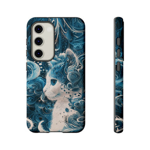 Aqua cat Tough Cases