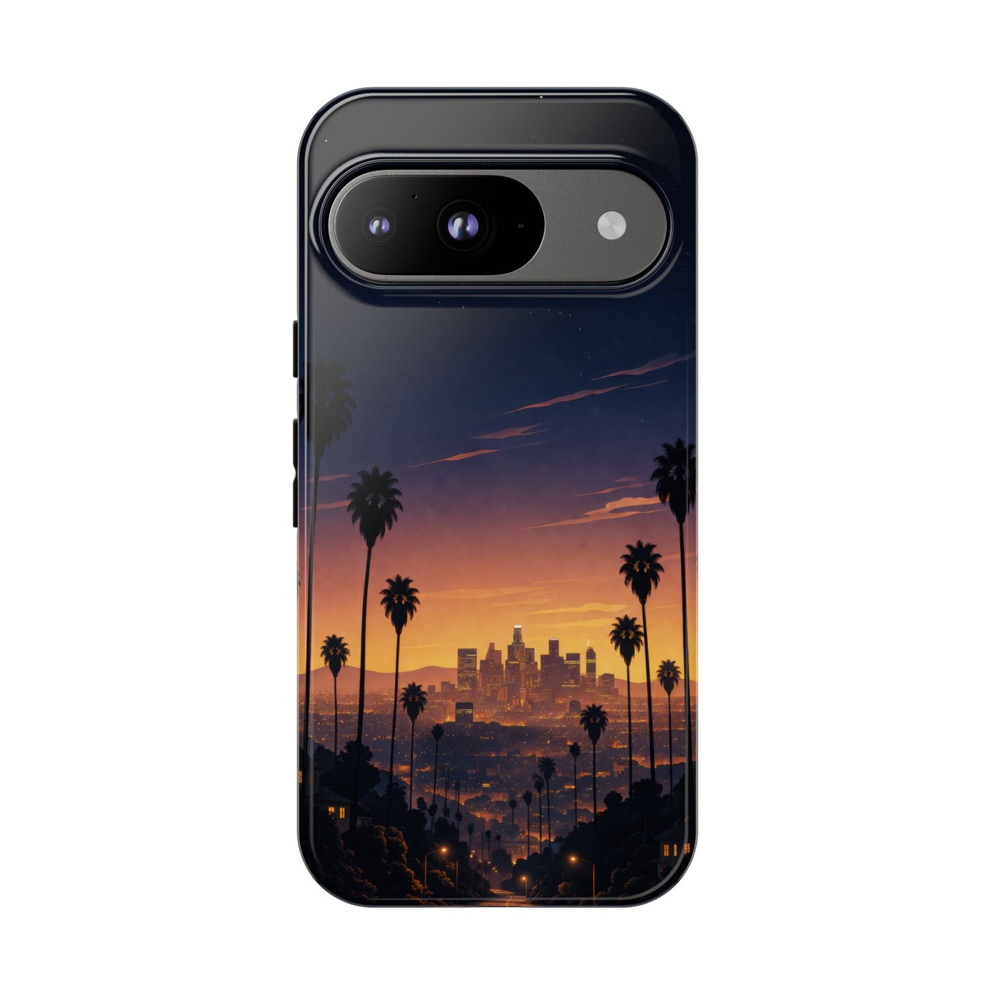 Los Angeles at Sunset Phone Case — Los Angeles Skyline Protective Case