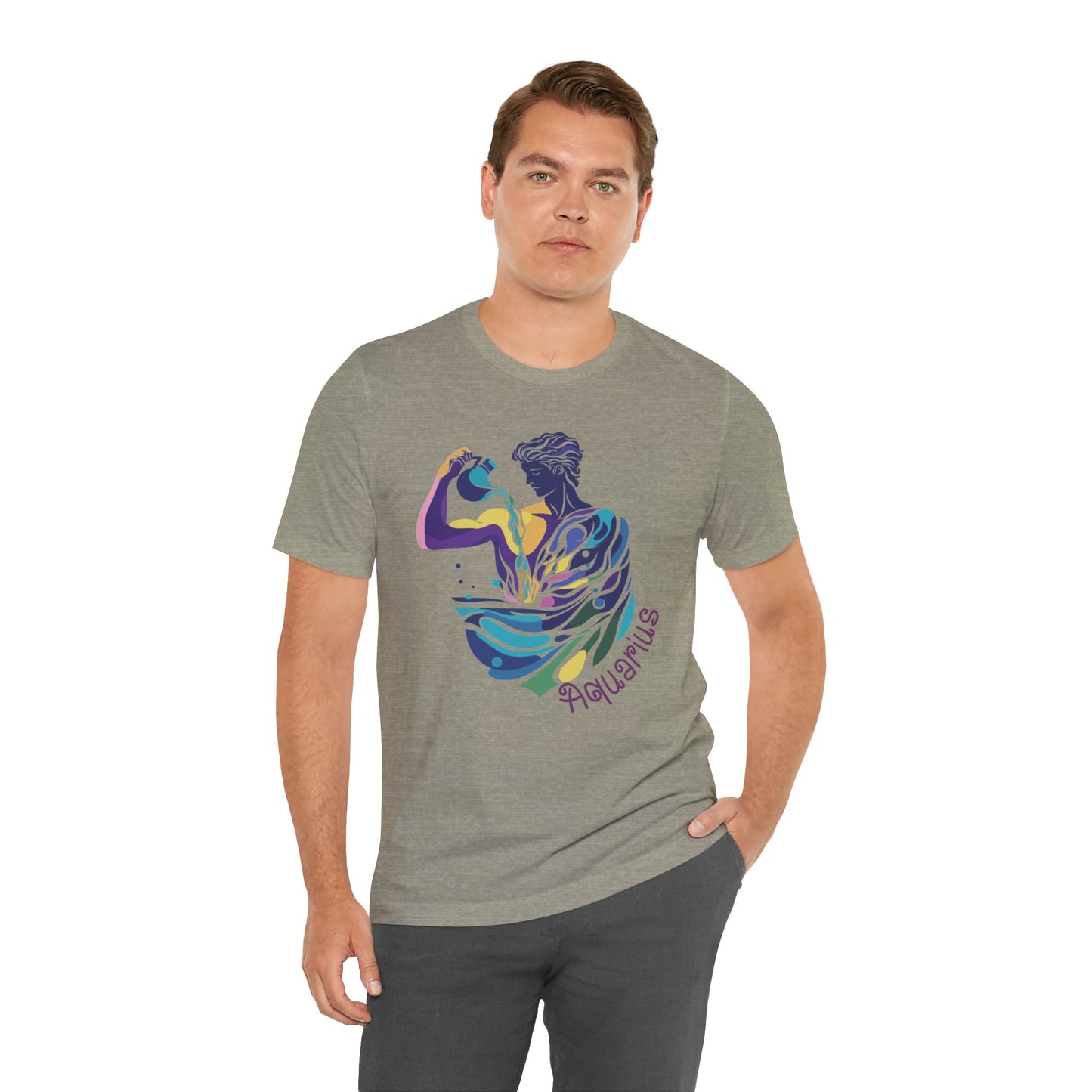 Aquarius Unisex Jersey Short Sleeve Tee