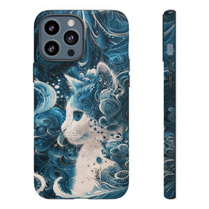 Aqua cat Tough Cases