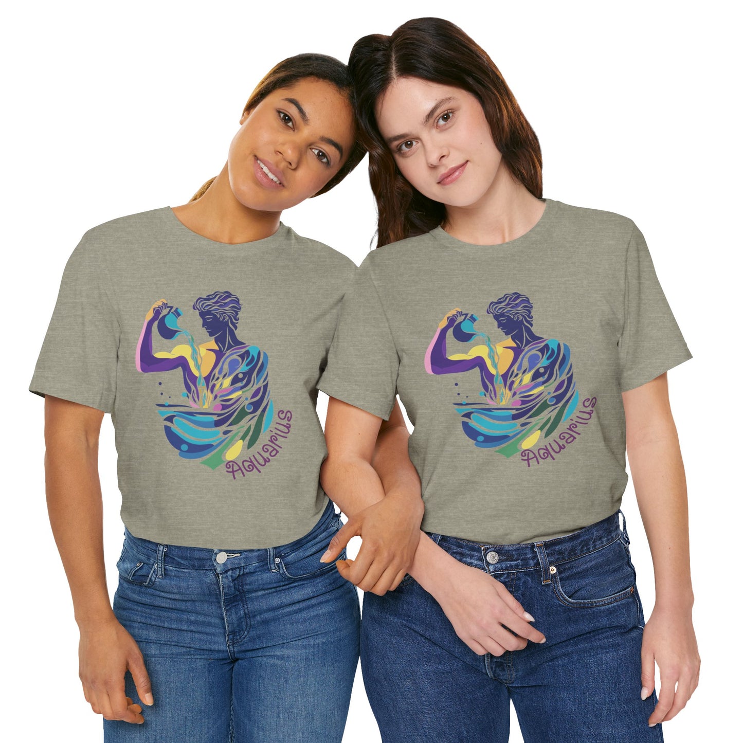 Aquarius Unisex Jersey Short Sleeve Tee
