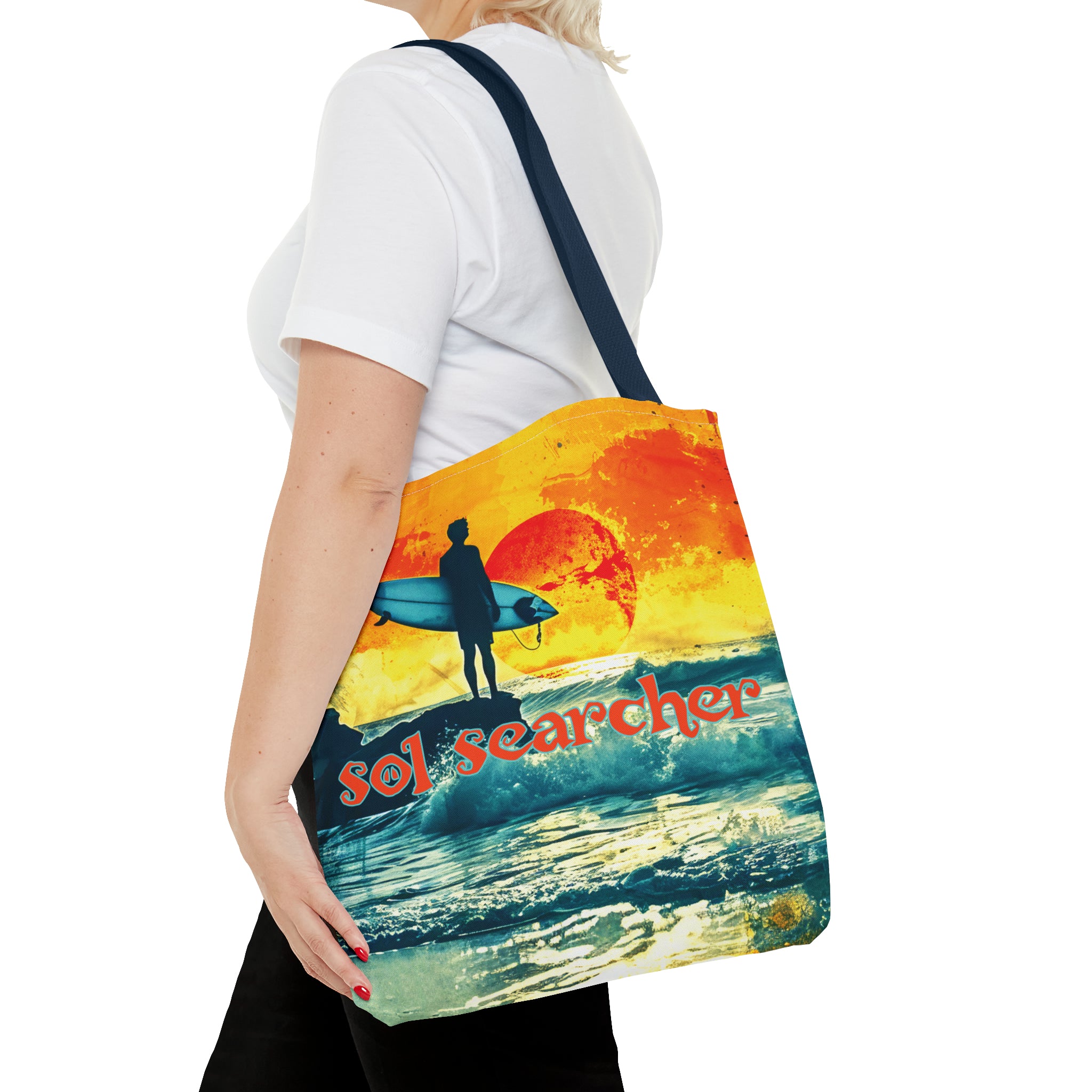 Sol Searcher sunset Tote Bag (AOP)