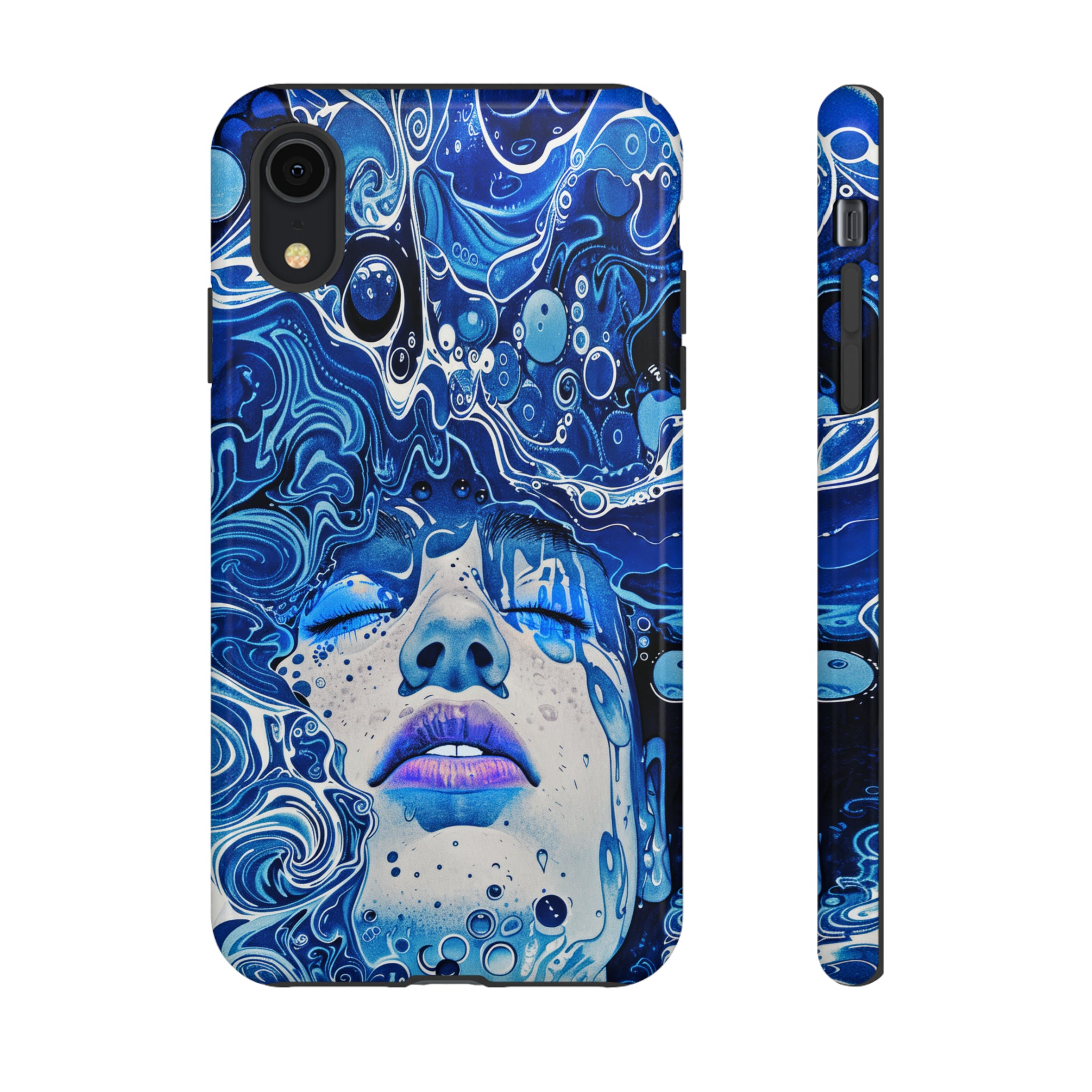 Phone Case, underwater design, Artistic design, Tough Case, Colorful whimsical water fantasy design, iPhone 15, 14, 13, 12, 11, Samsung, Pixel