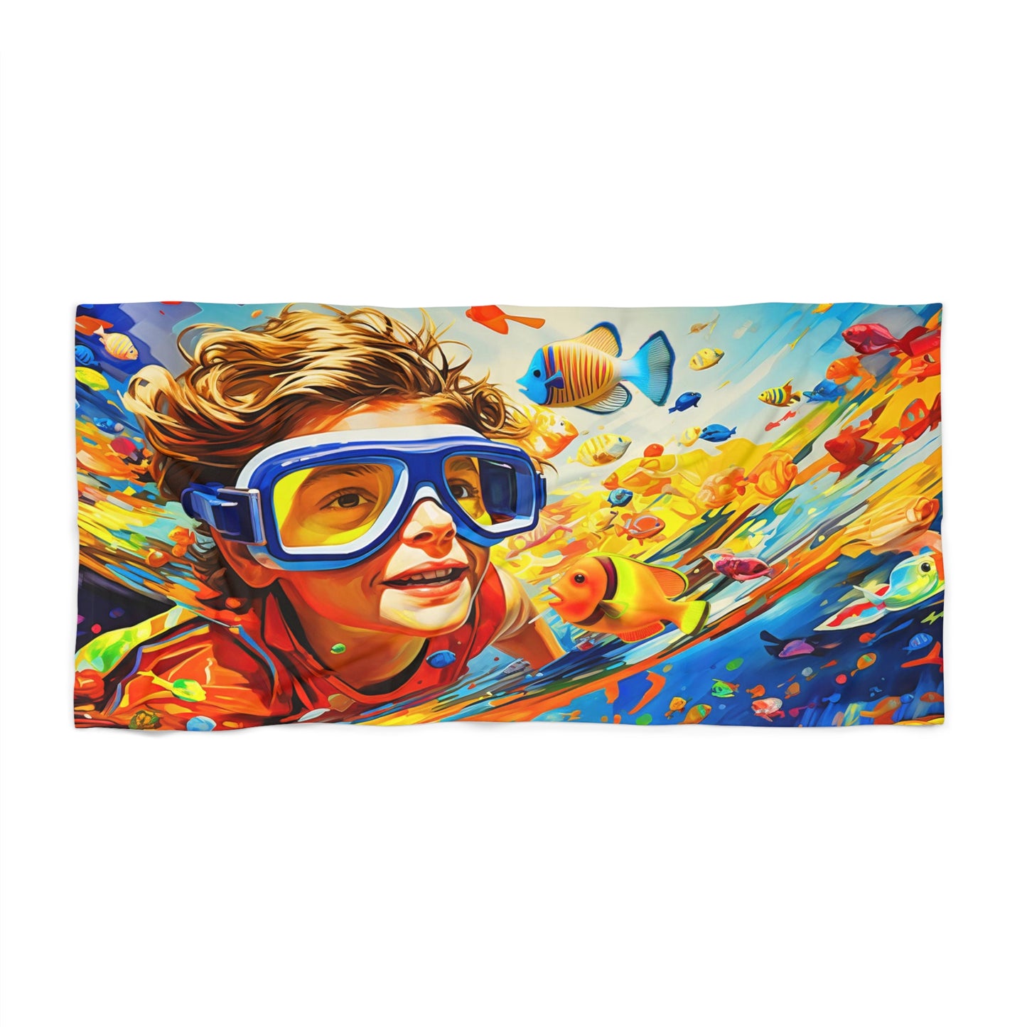 Marine Magic Beach Towel