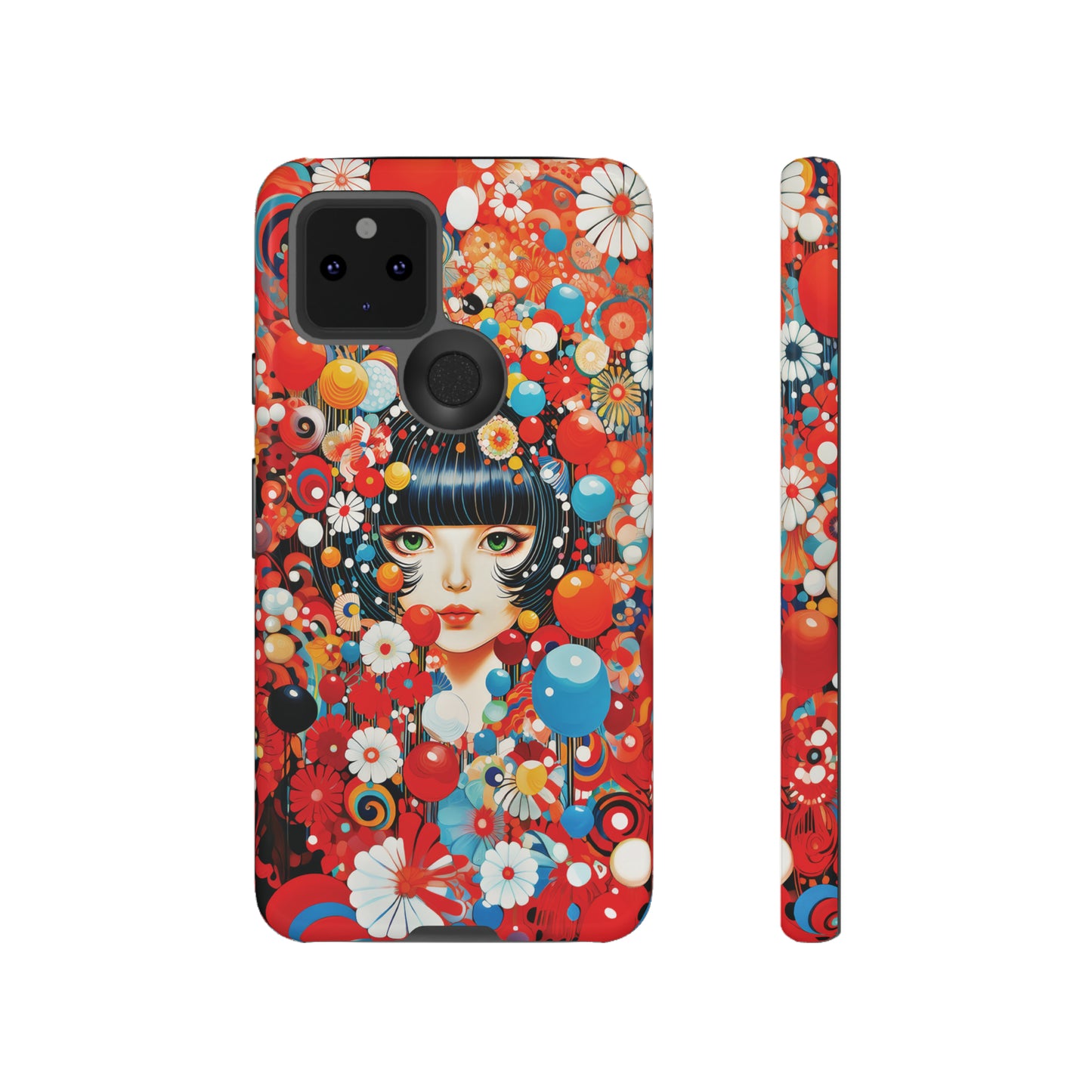 Girl in red blossoms Tough Cases