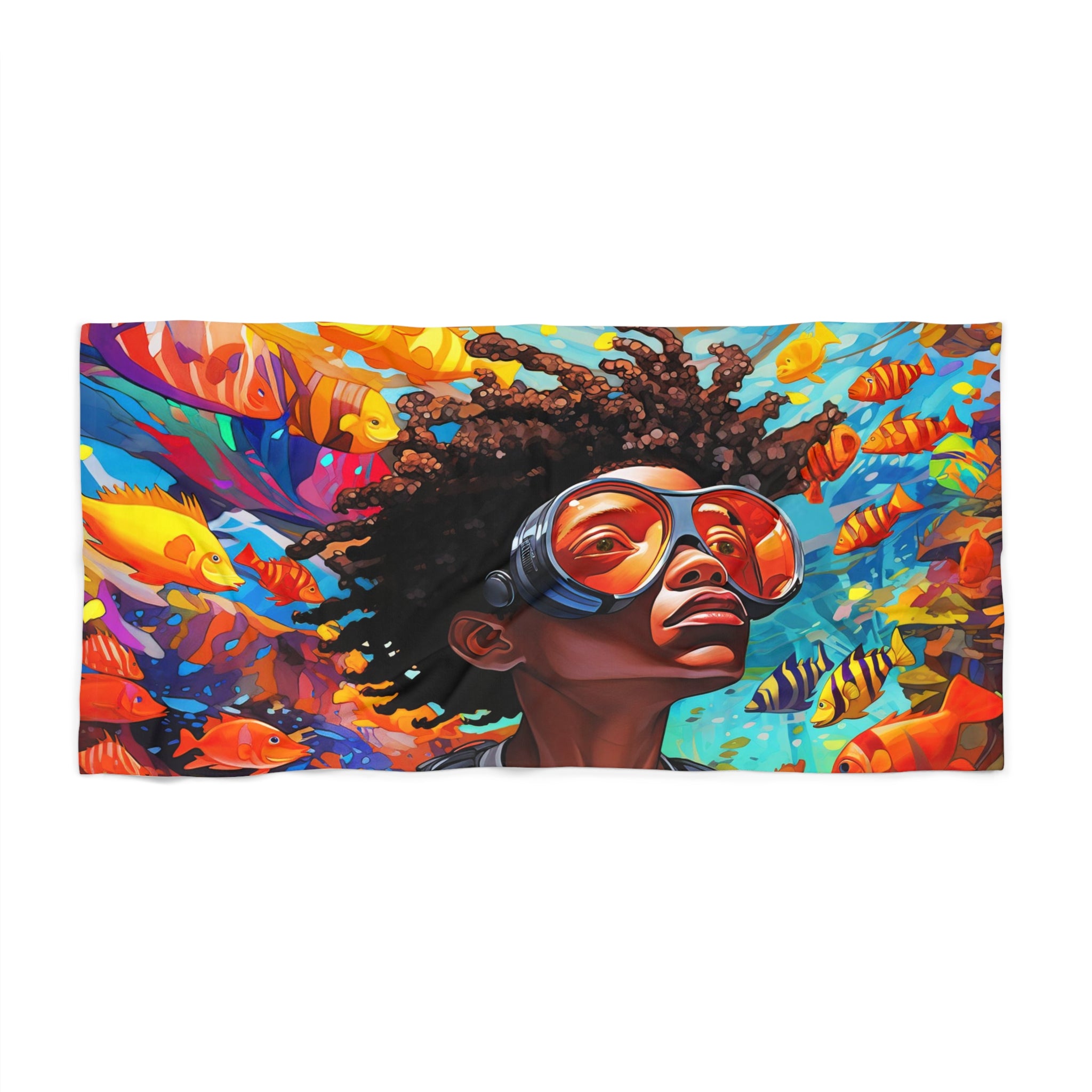 Wonderland Beach Towel