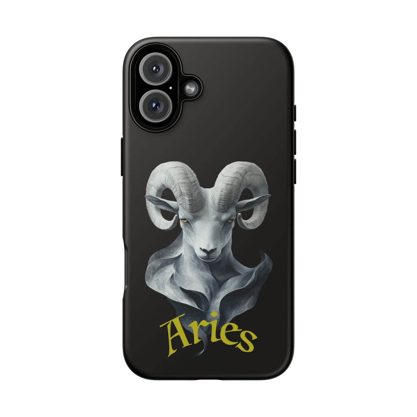 Aries Tough Phone Cases, Artistic Zodiac Phone Cases, premium-quality cases for iPhone, Samsung Galaxy, and Google Pixel devices