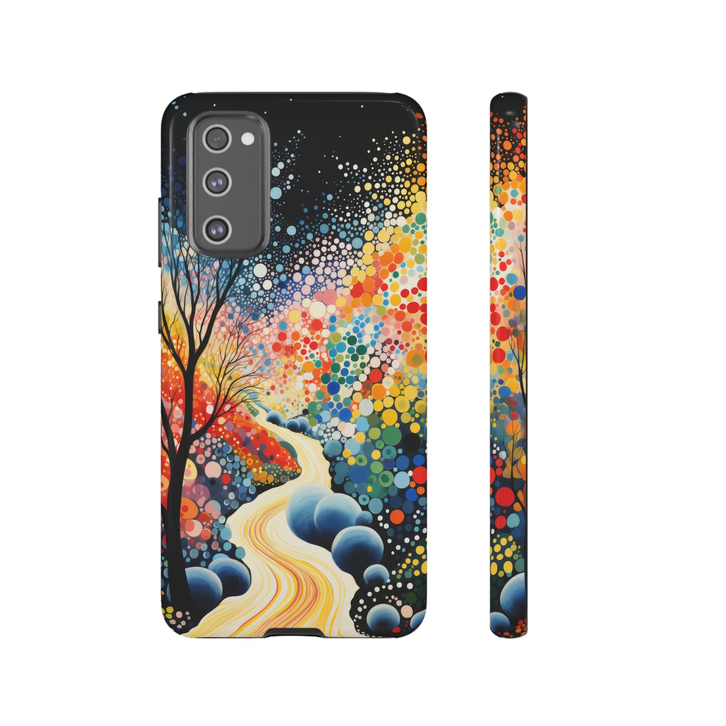 Winding golden road Tough Cases