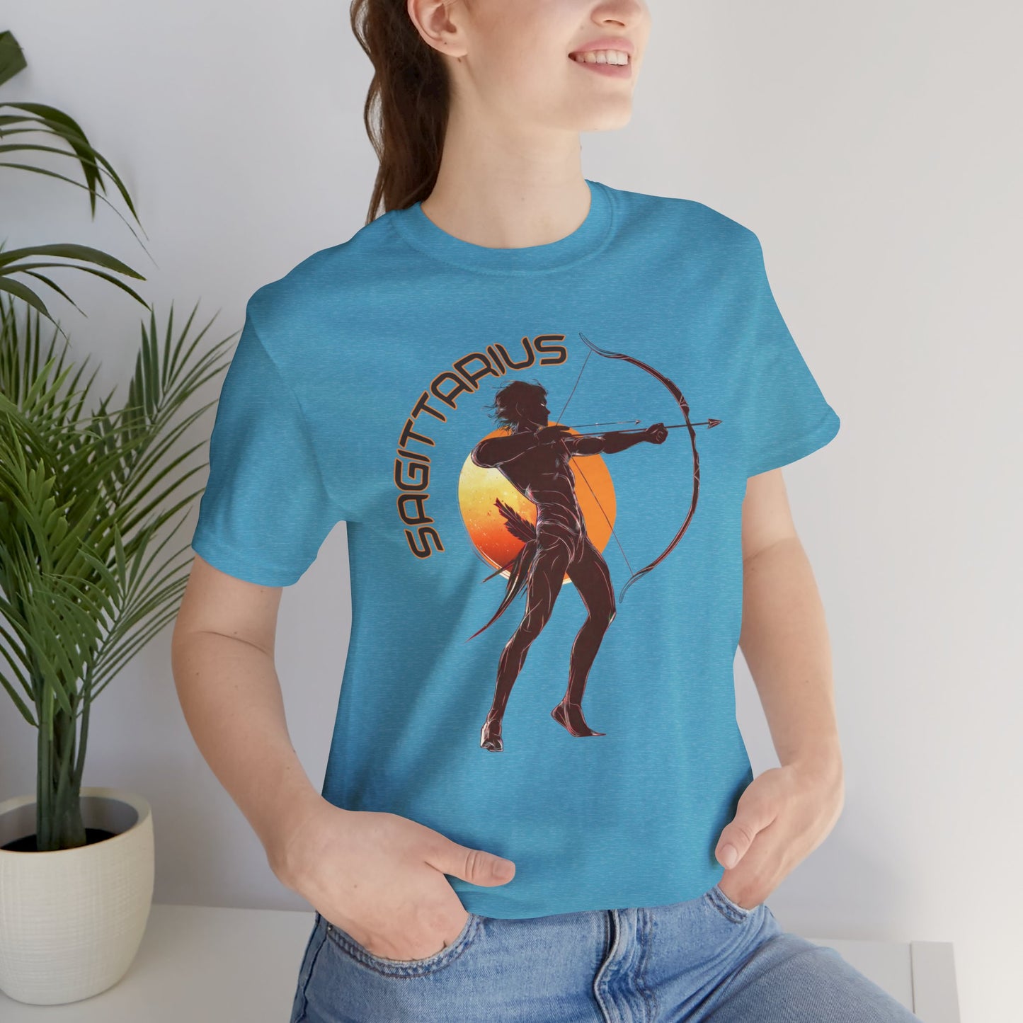 Sagittarius Unisex Jersey Short Sleeve Tee