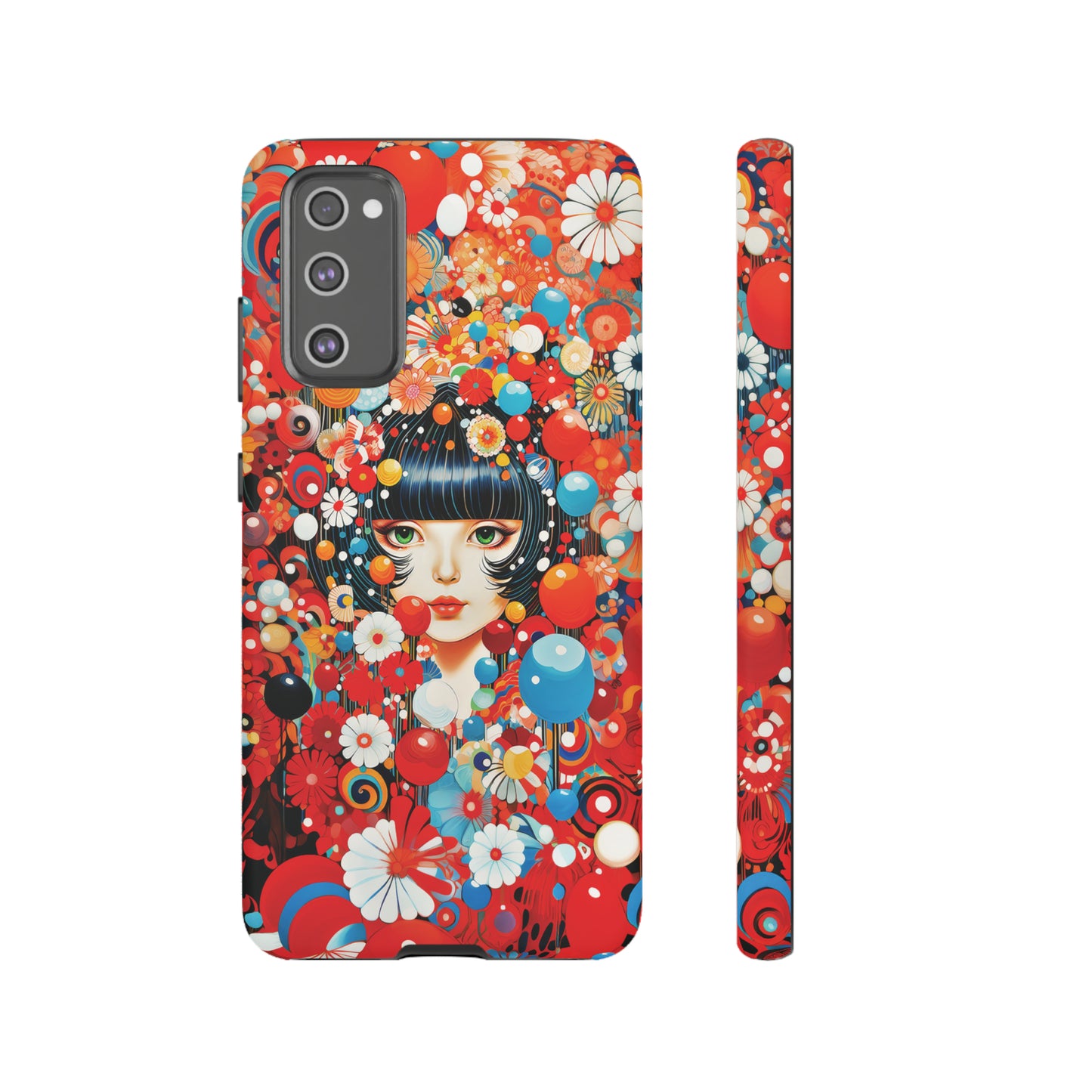 Girl in red blossoms Tough Cases