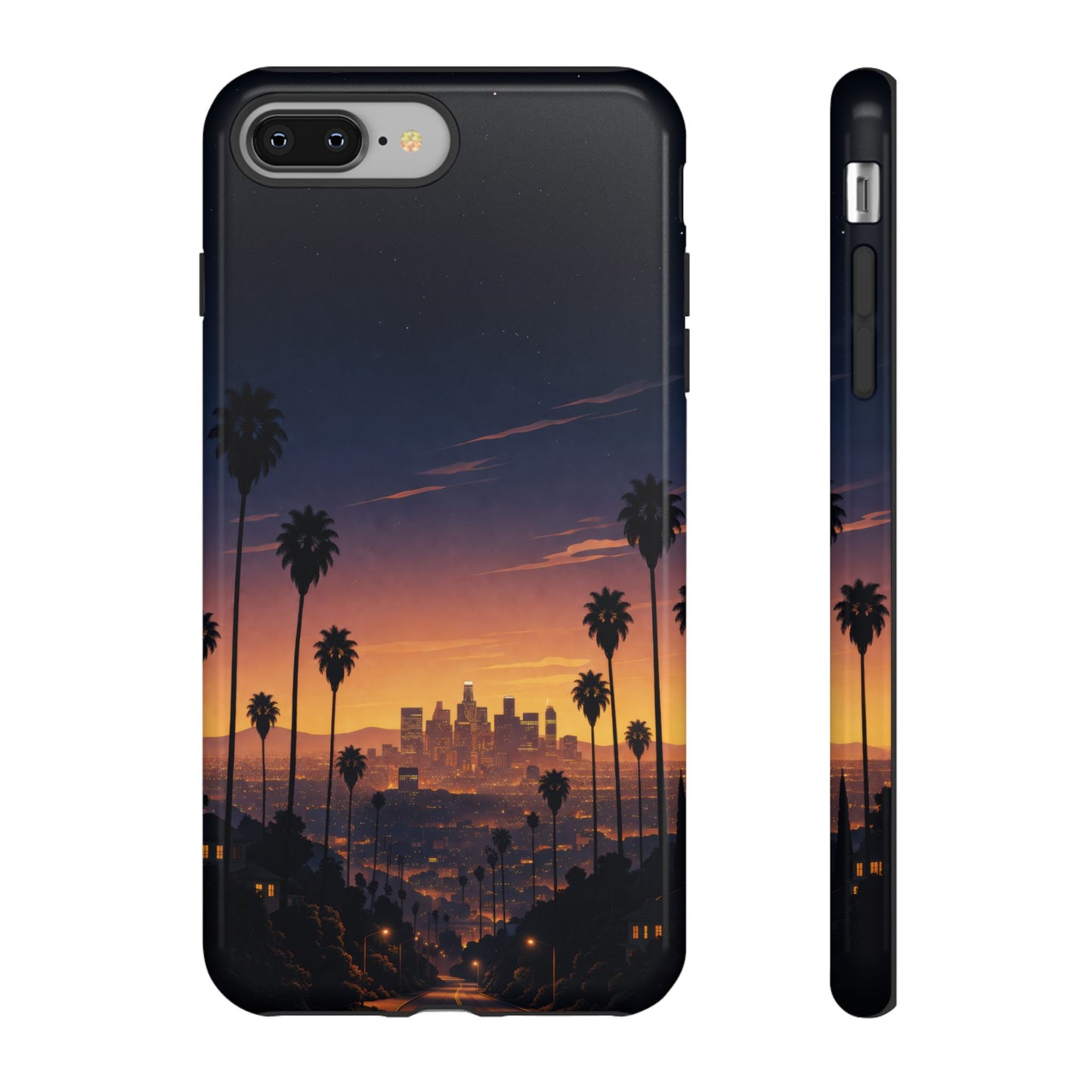 Los Angeles at Sunset Phone Case — Los Angeles Skyline Protective Case
