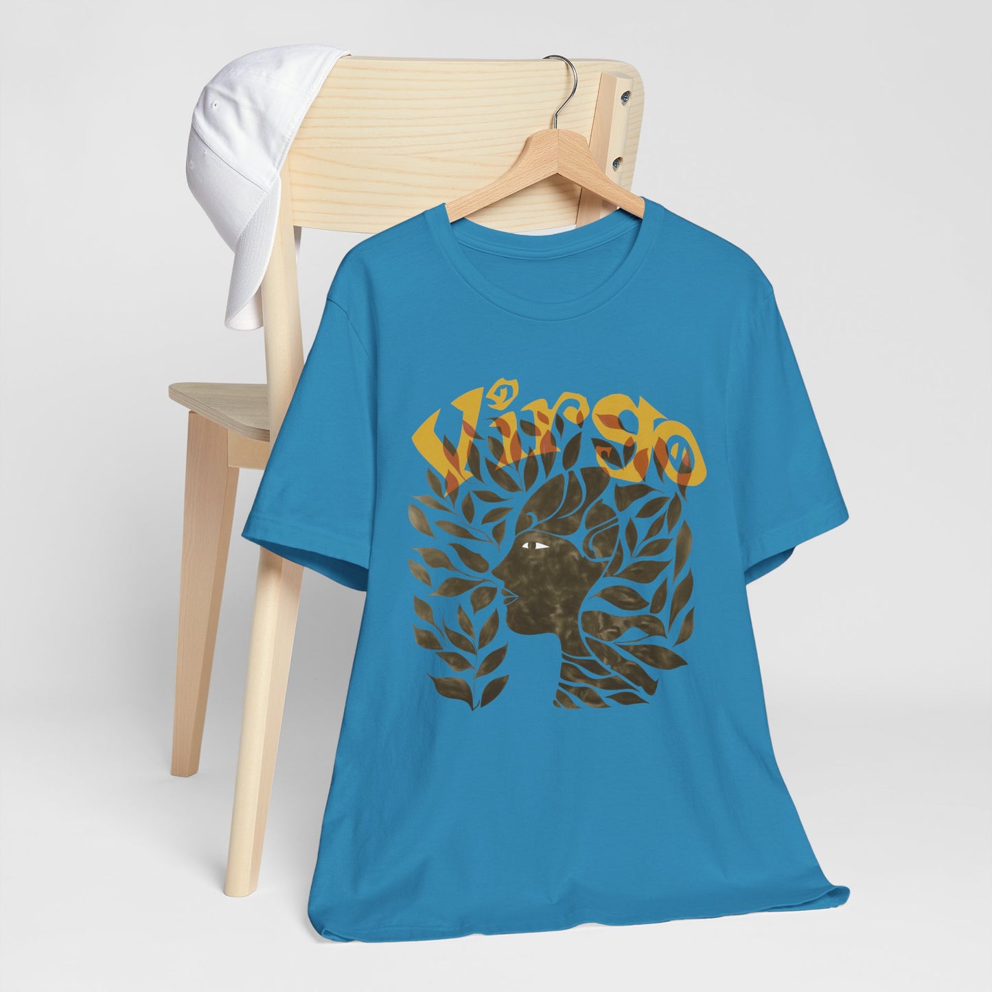 Virgo bronze graphic Unisex Jersey Short Sleeve Tee