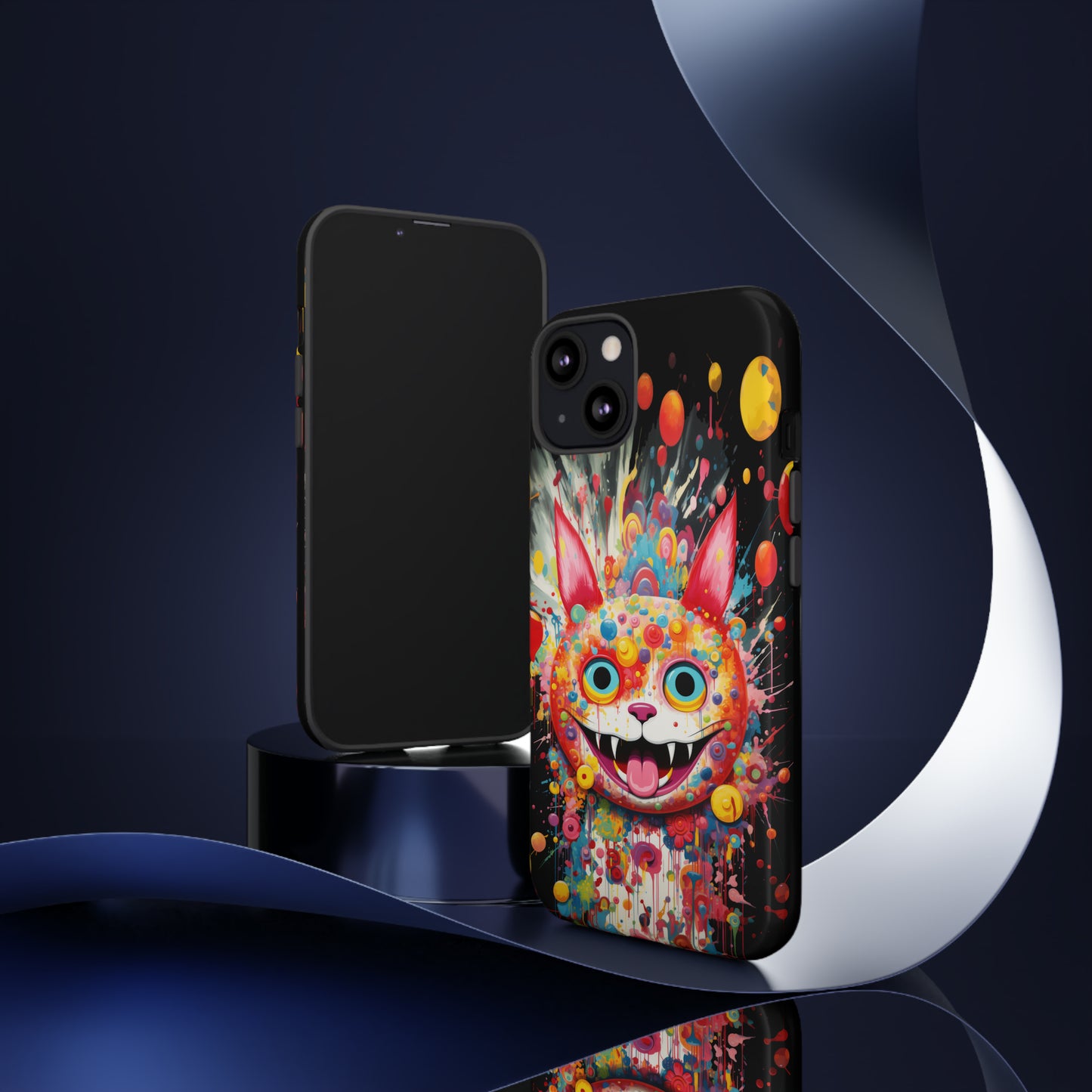 Colorful Cat Tough Cases