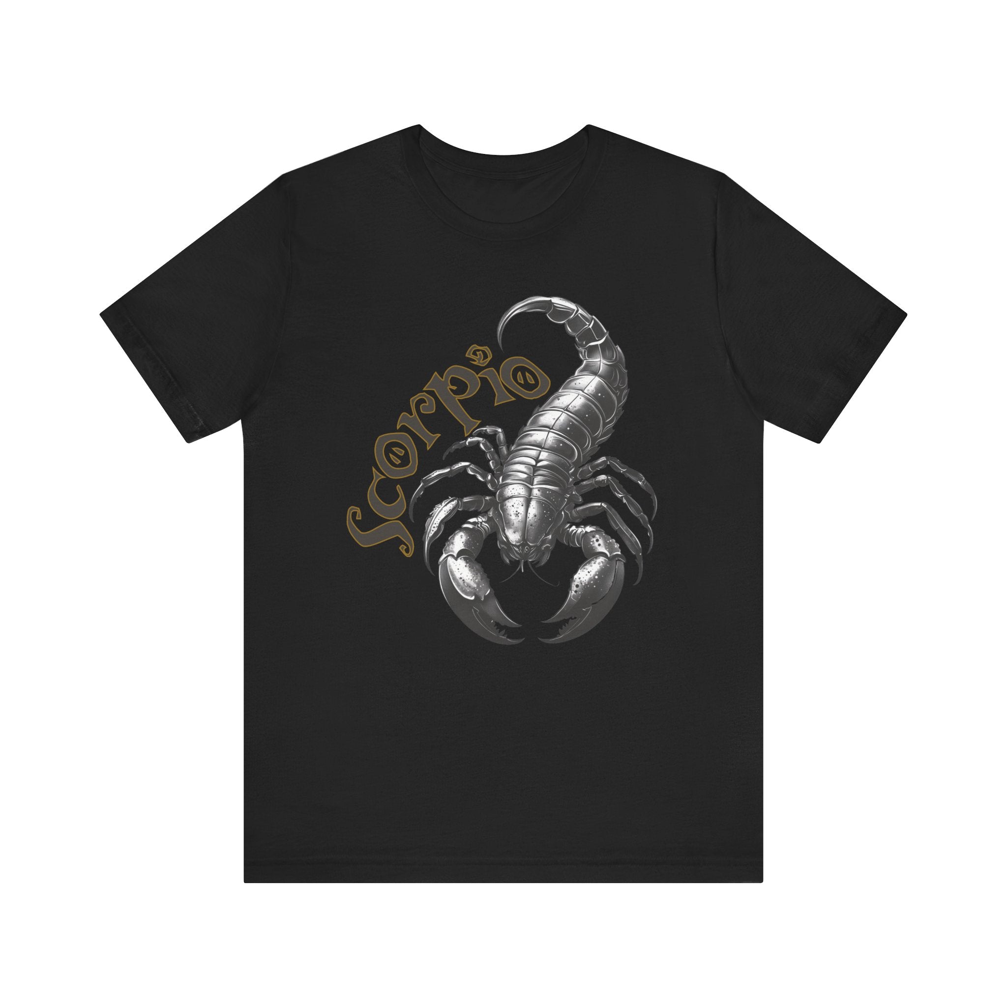 Scorpio Black & white Unisex Jersey Short Sleeve Tee