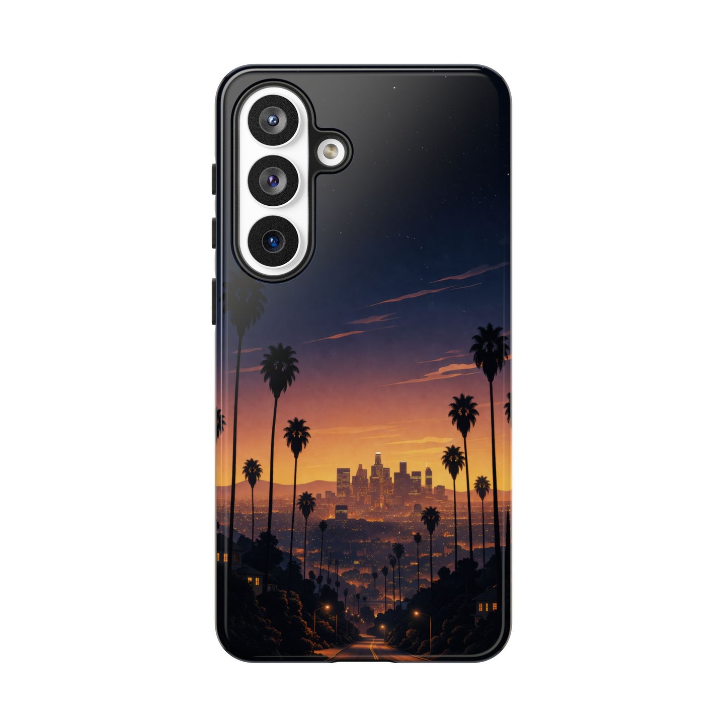 Los Angeles at Sunset Phone Case — Los Angeles Skyline Protective Case