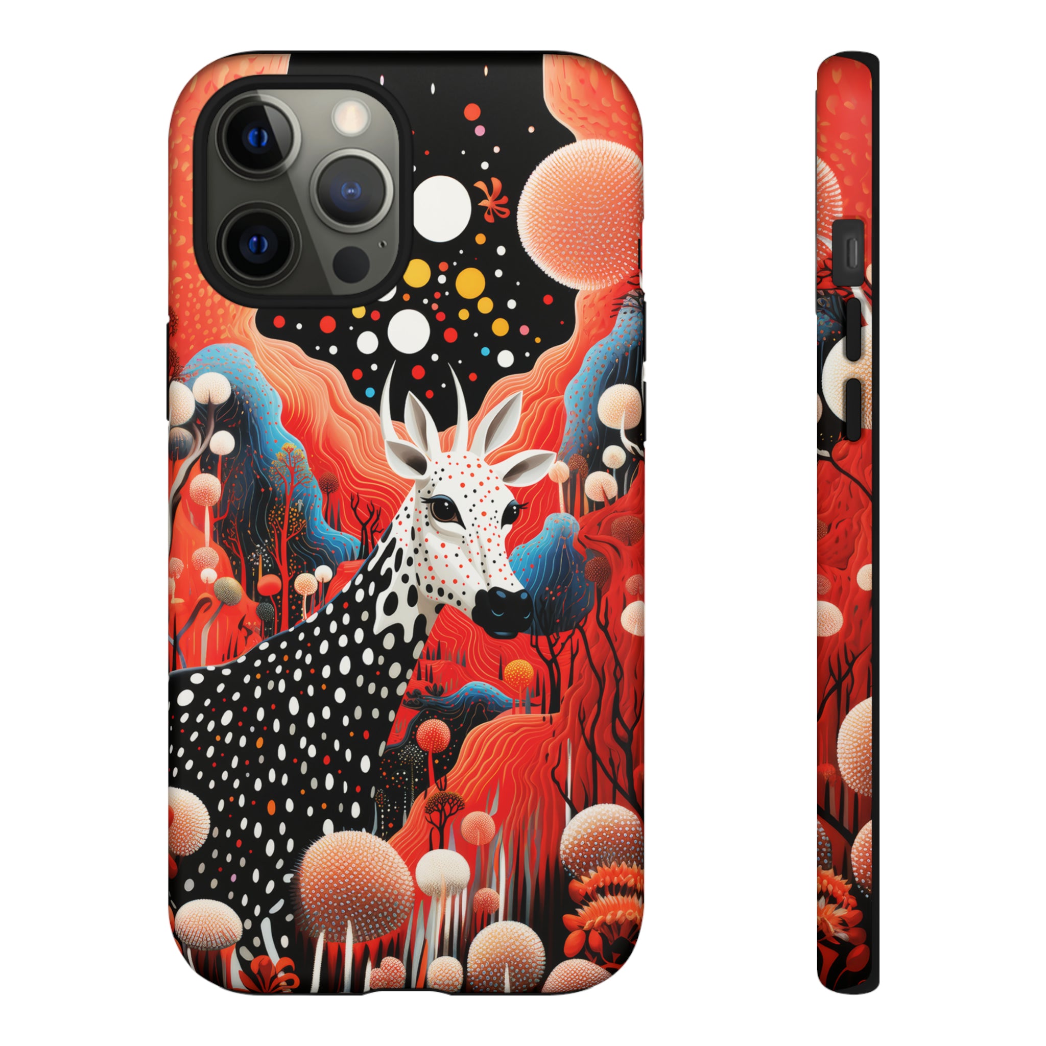 Spotted Elk in the rainbow forest Tough Cases