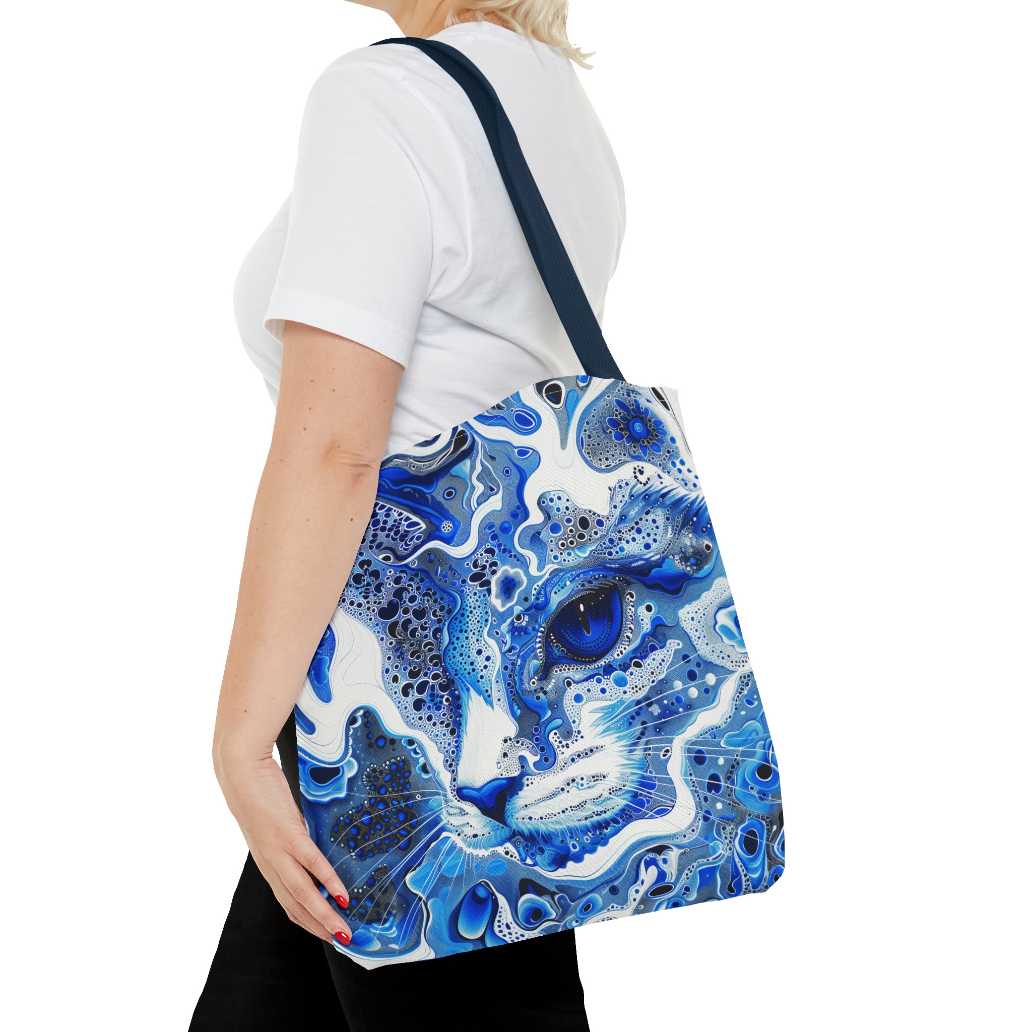 Abstract cat Tote Bag