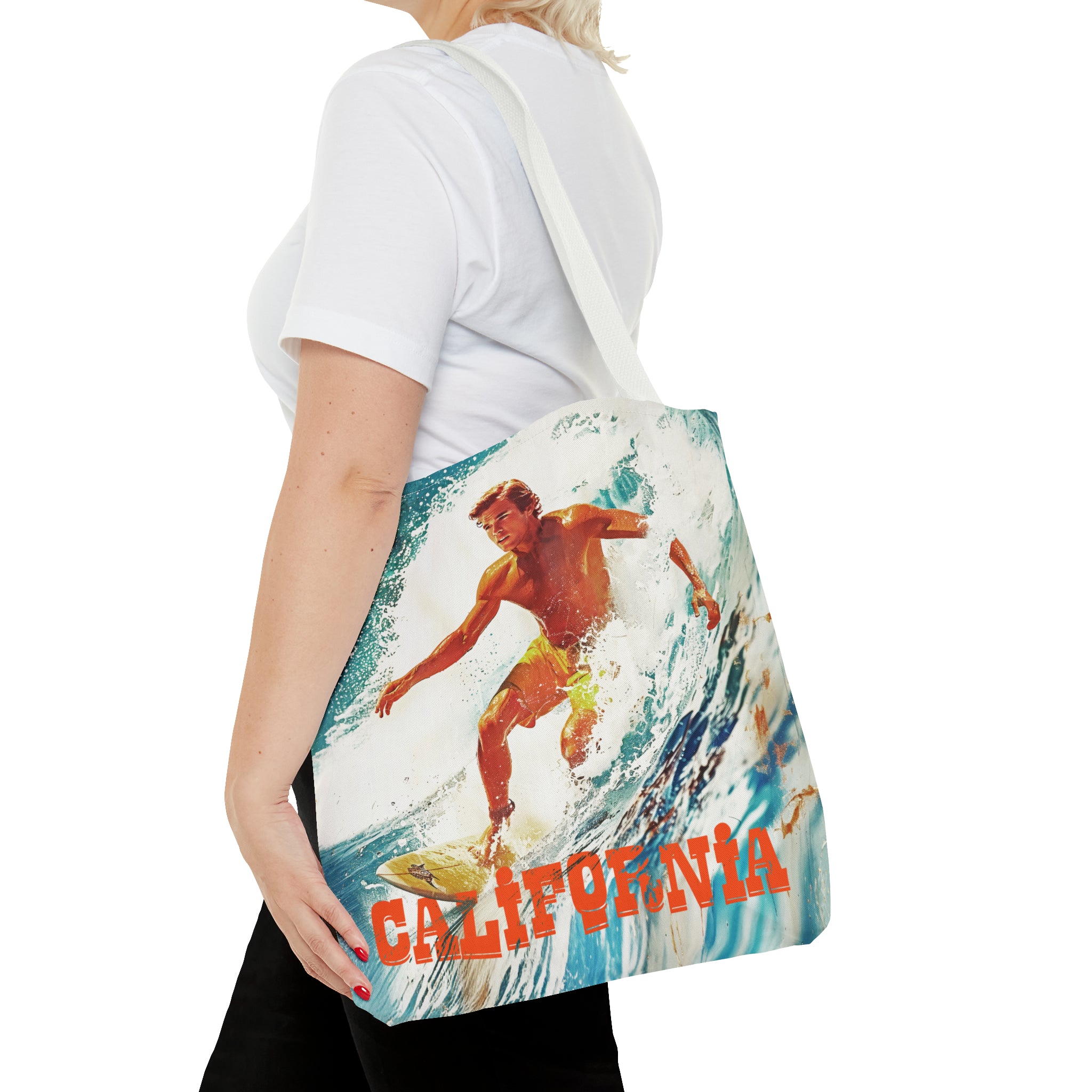 California Surf bag Tote Bag (AOP)