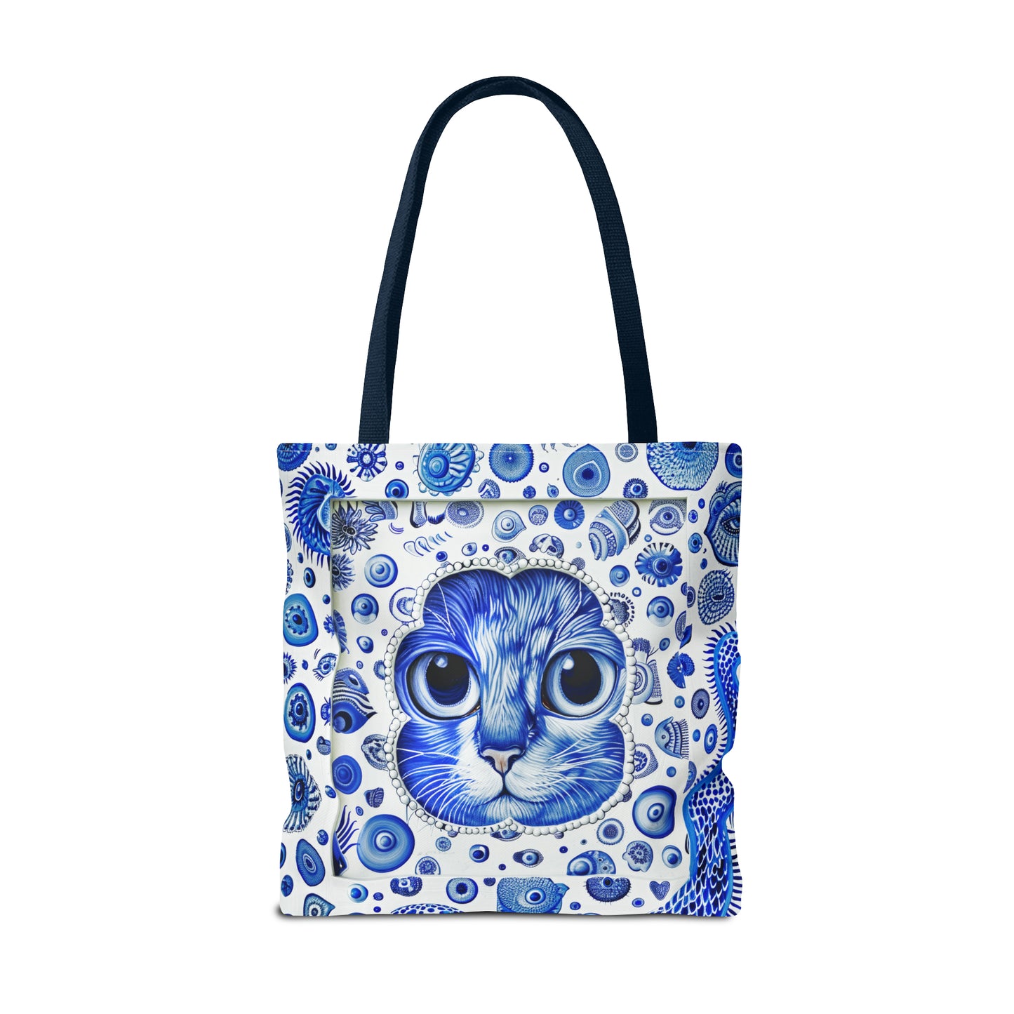 Peek a Book kitty Tote Bag