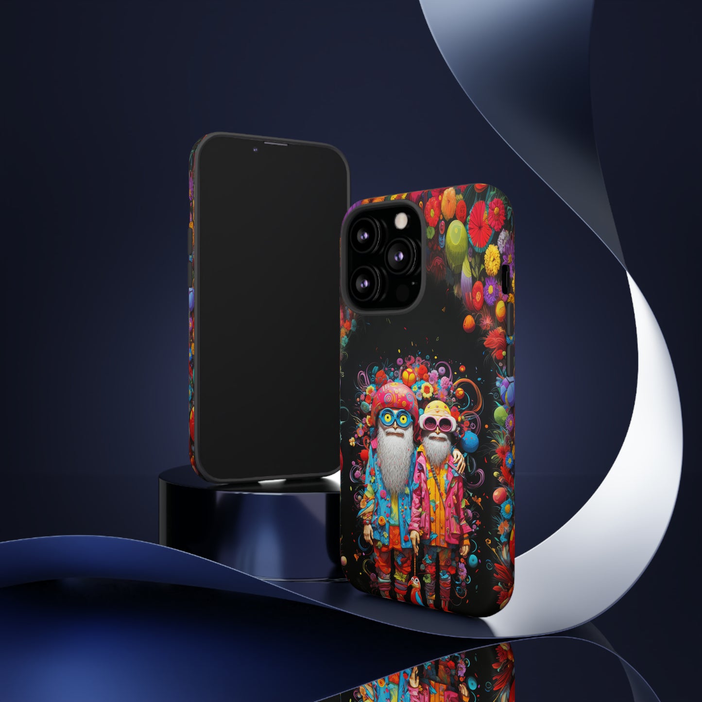 Two hippies Tough Cases