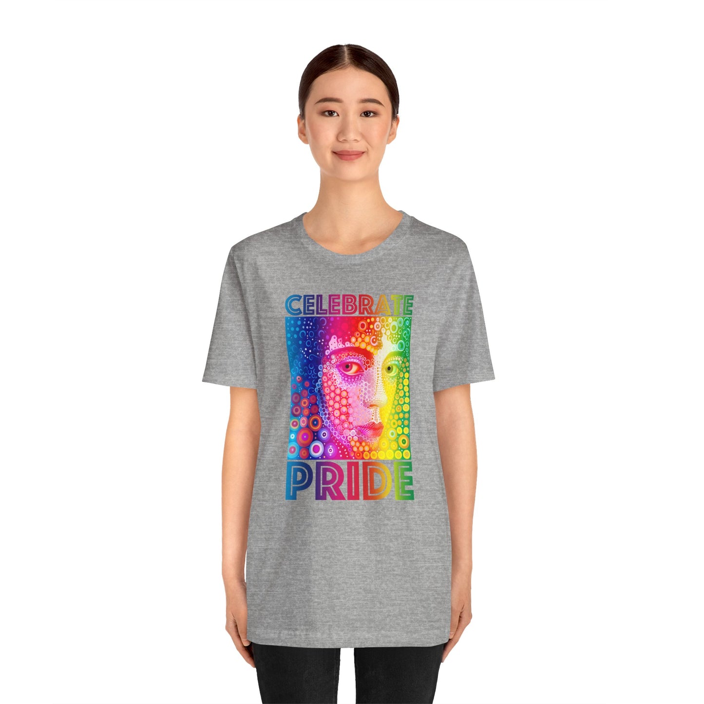 Celebrate Pride Unisex Jersey Short Sleeve Tee