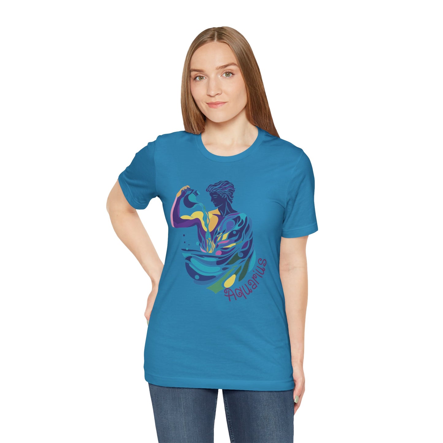 Aquarius Unisex Jersey Short Sleeve Tee
